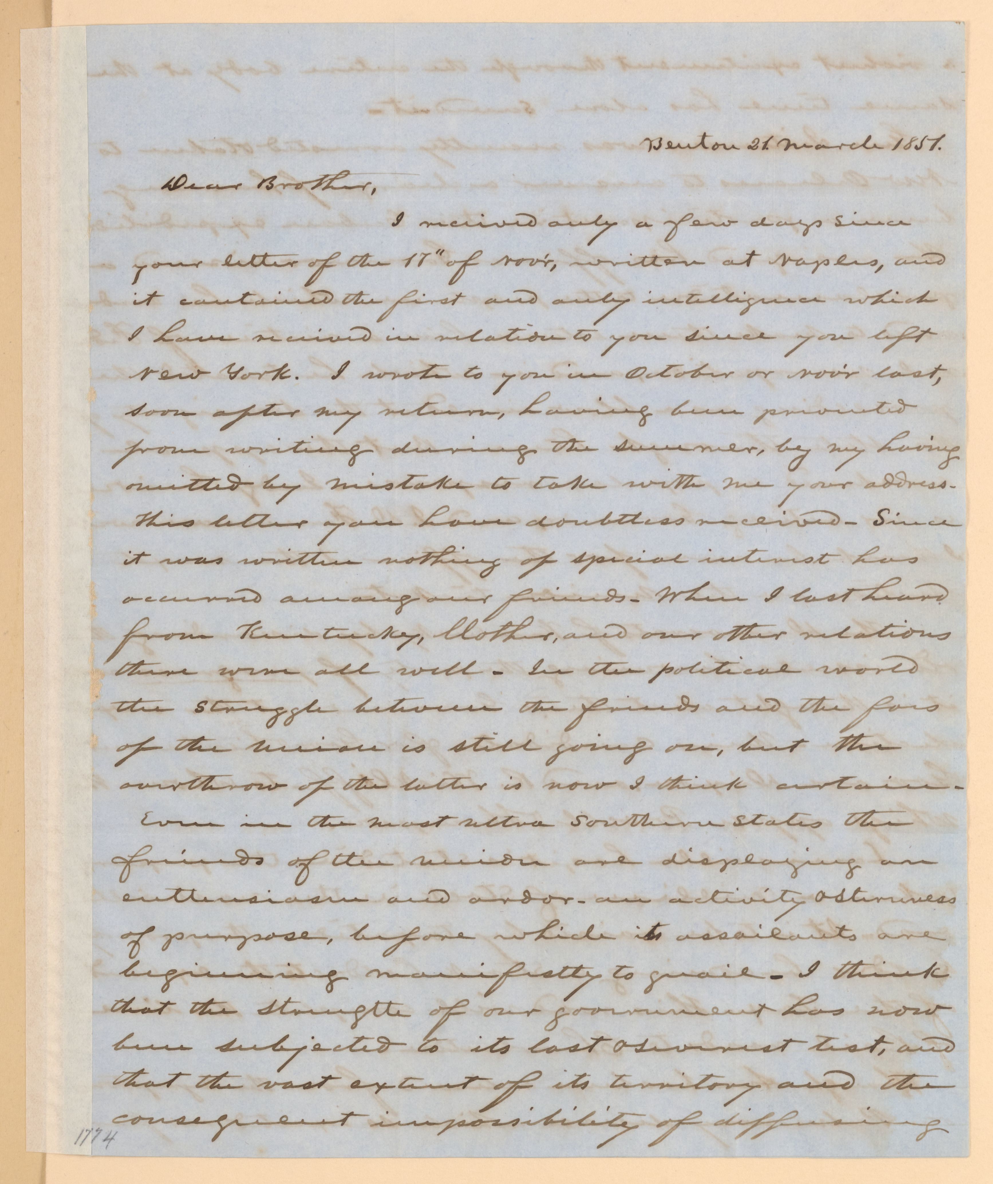 Scanned image of the current content page