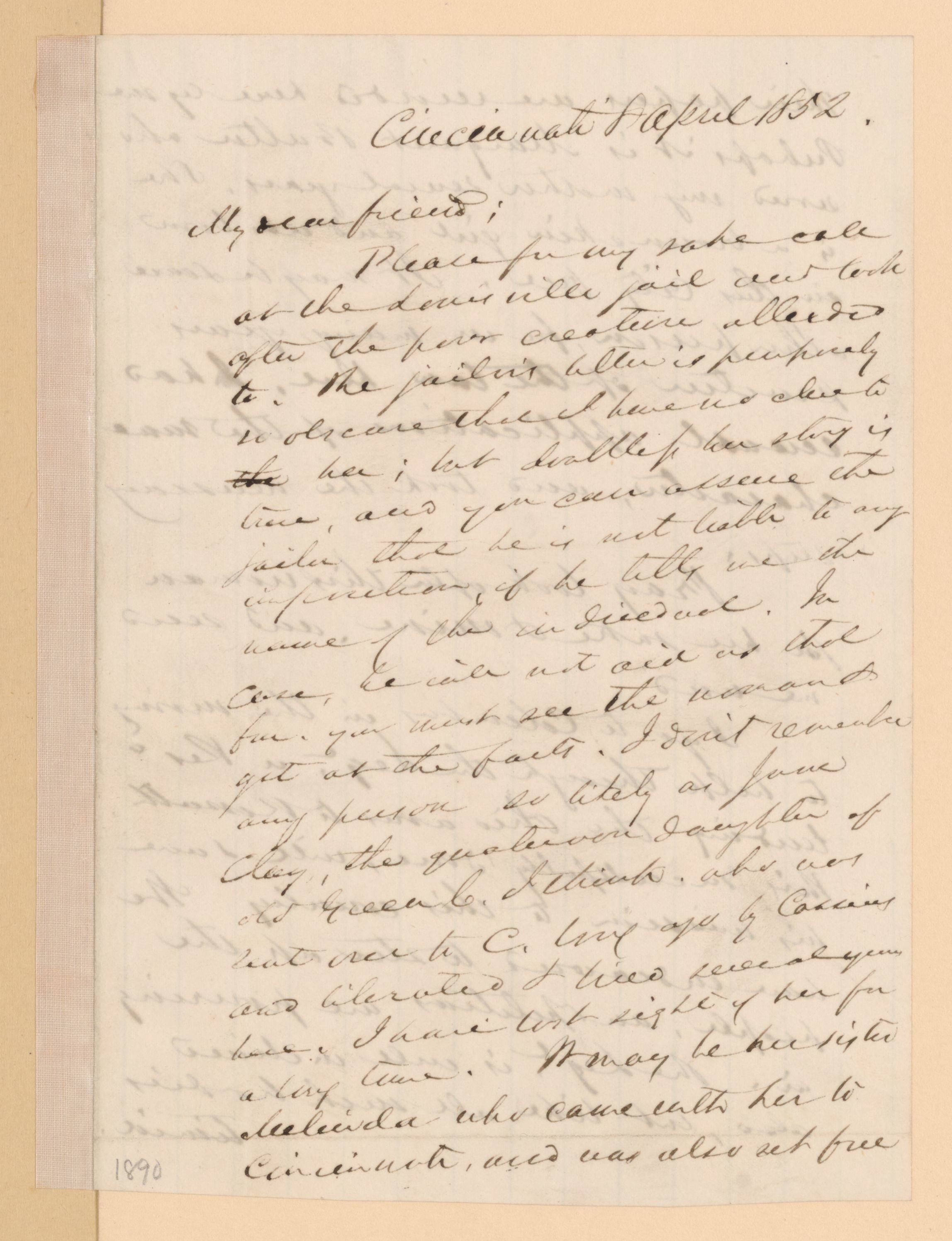 Scanned image of the current content page