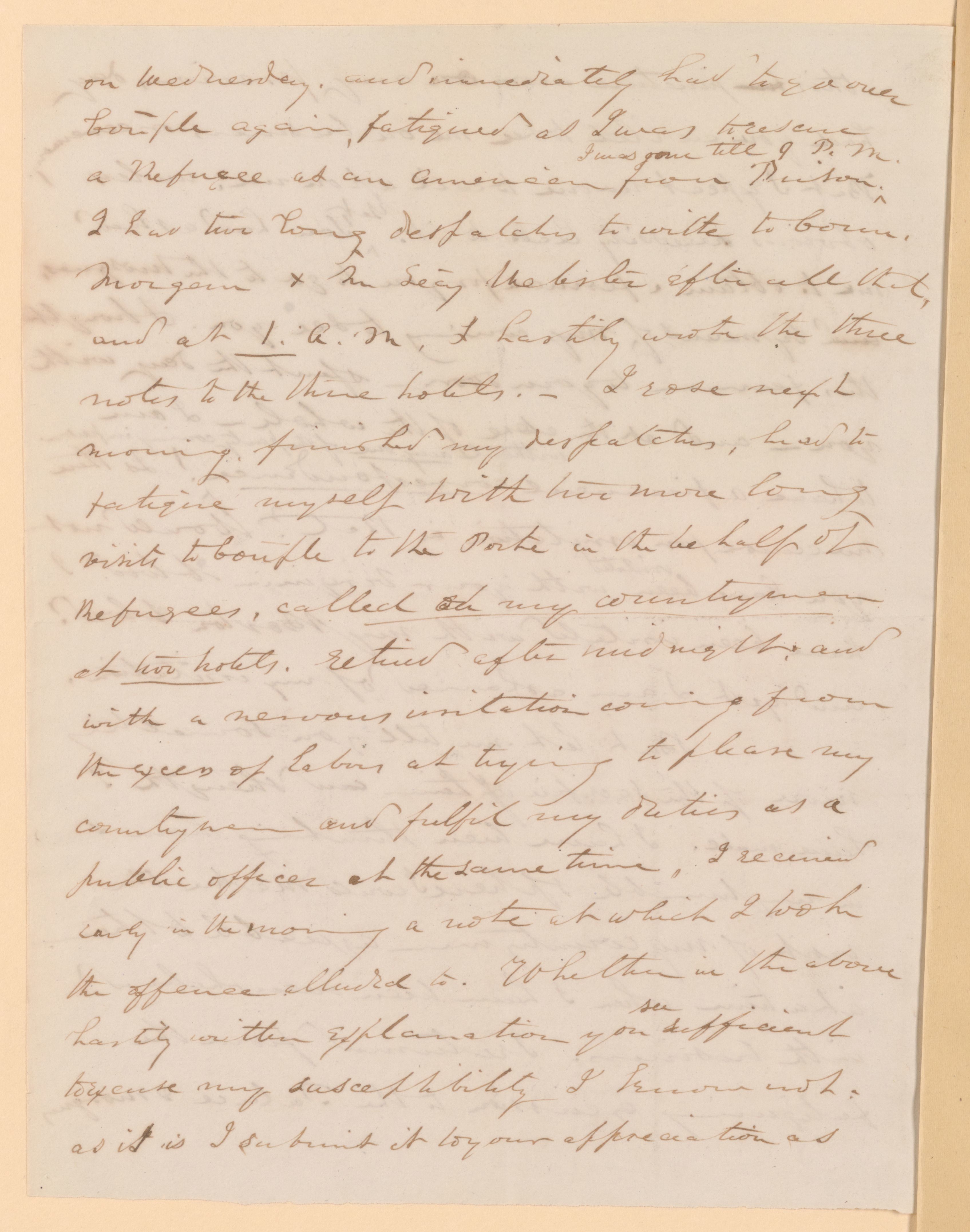 Scanned image of the current content page