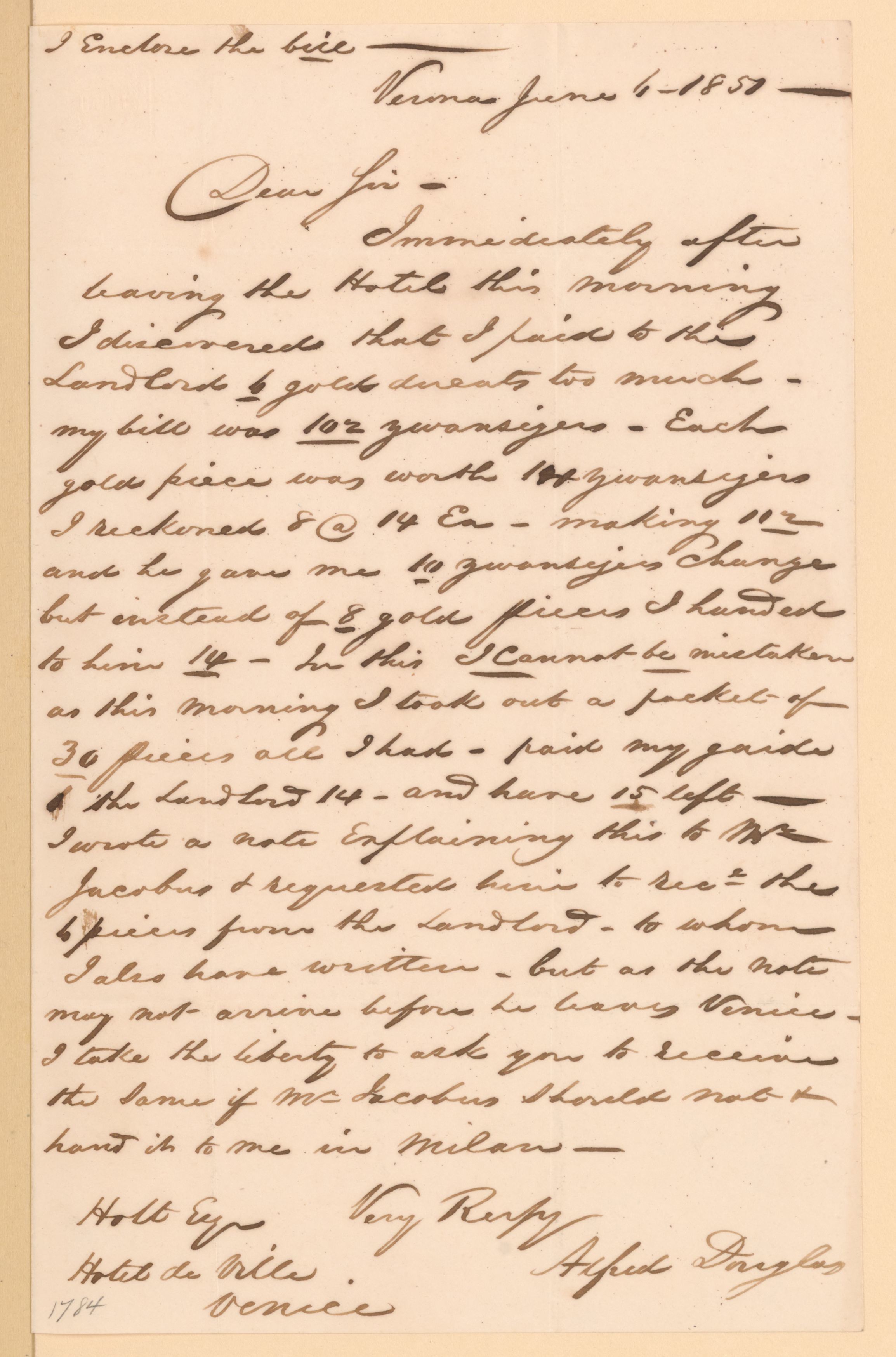 Scanned image of the current content page