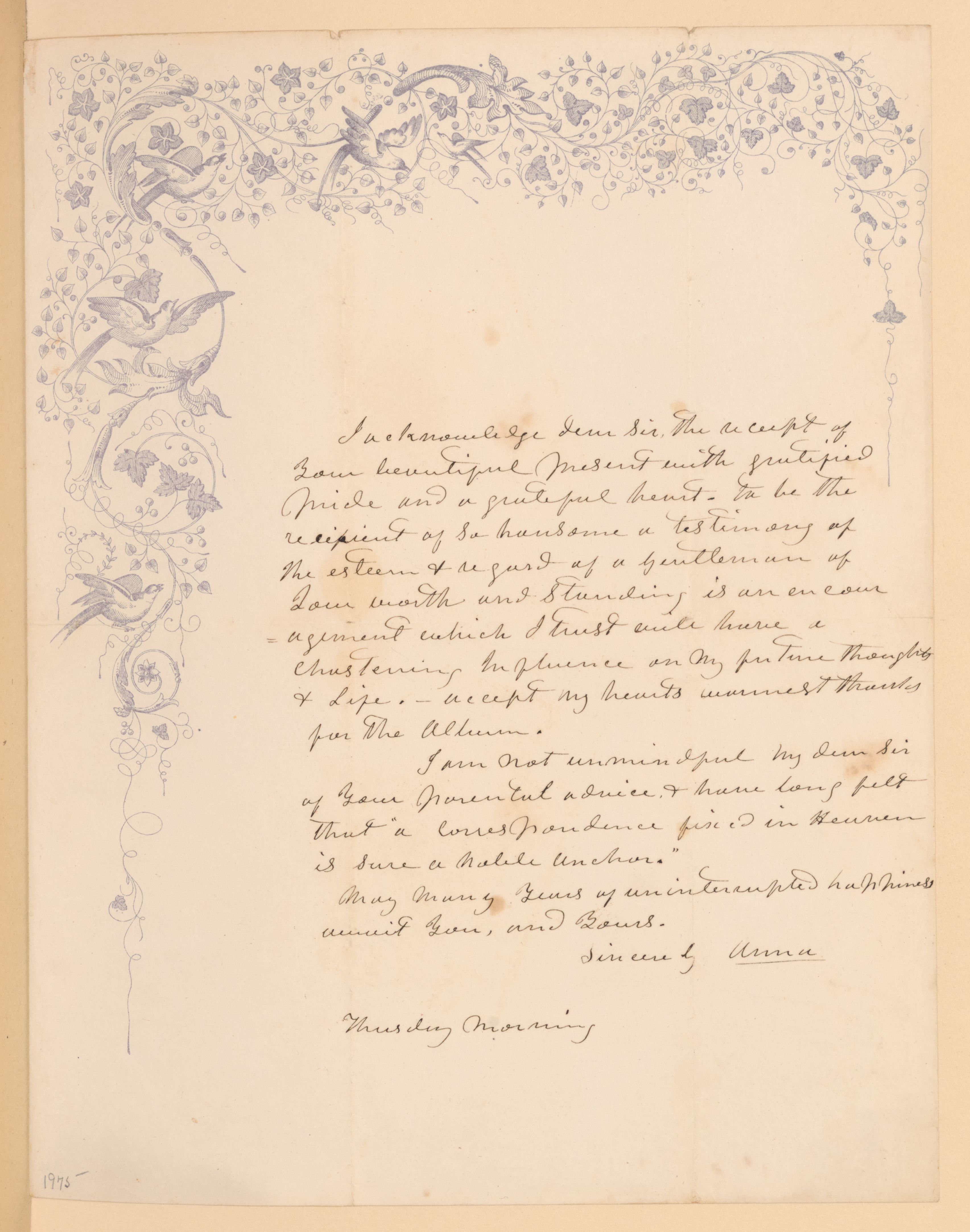 Scanned image of the current content page