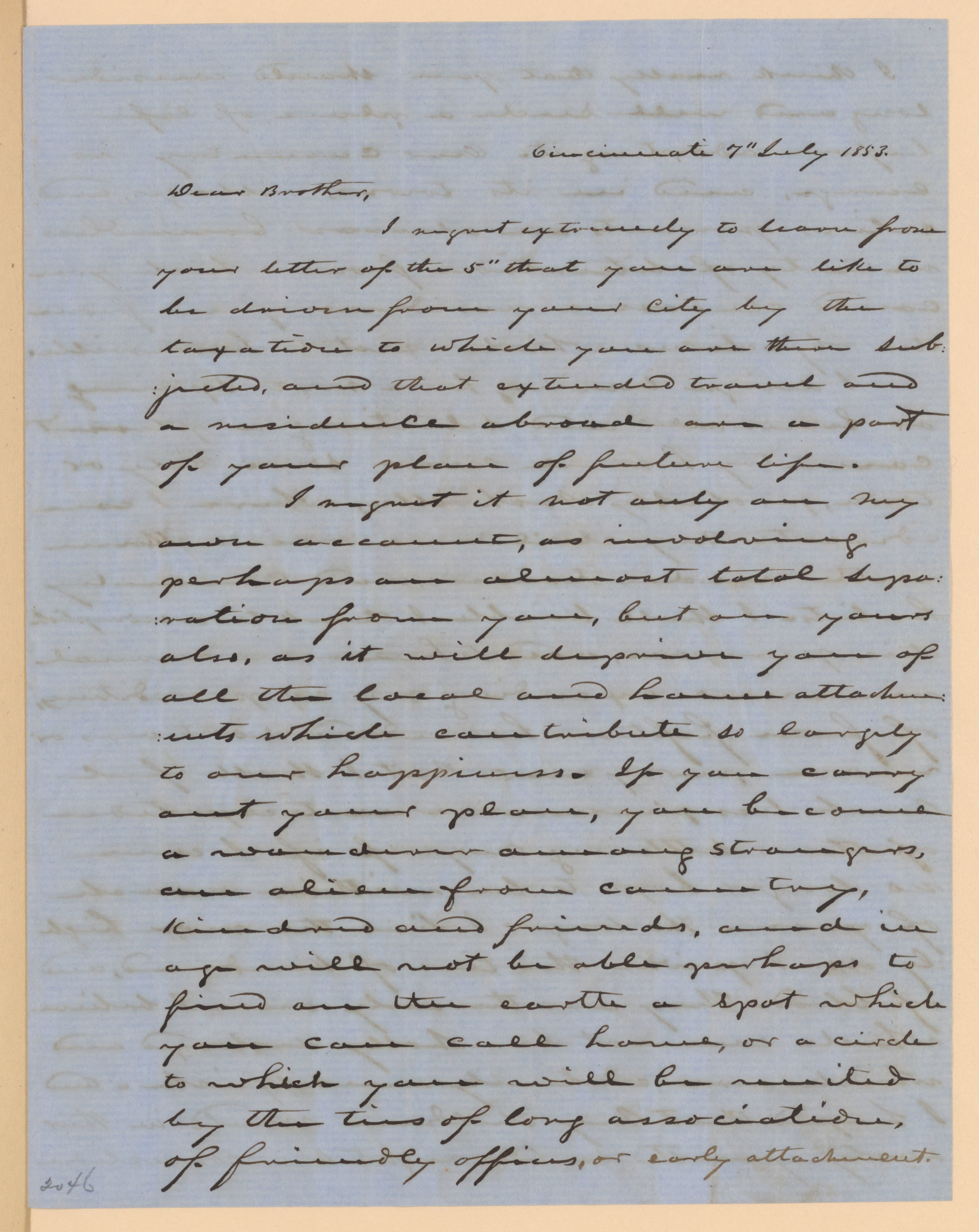 Scanned image of the current content page