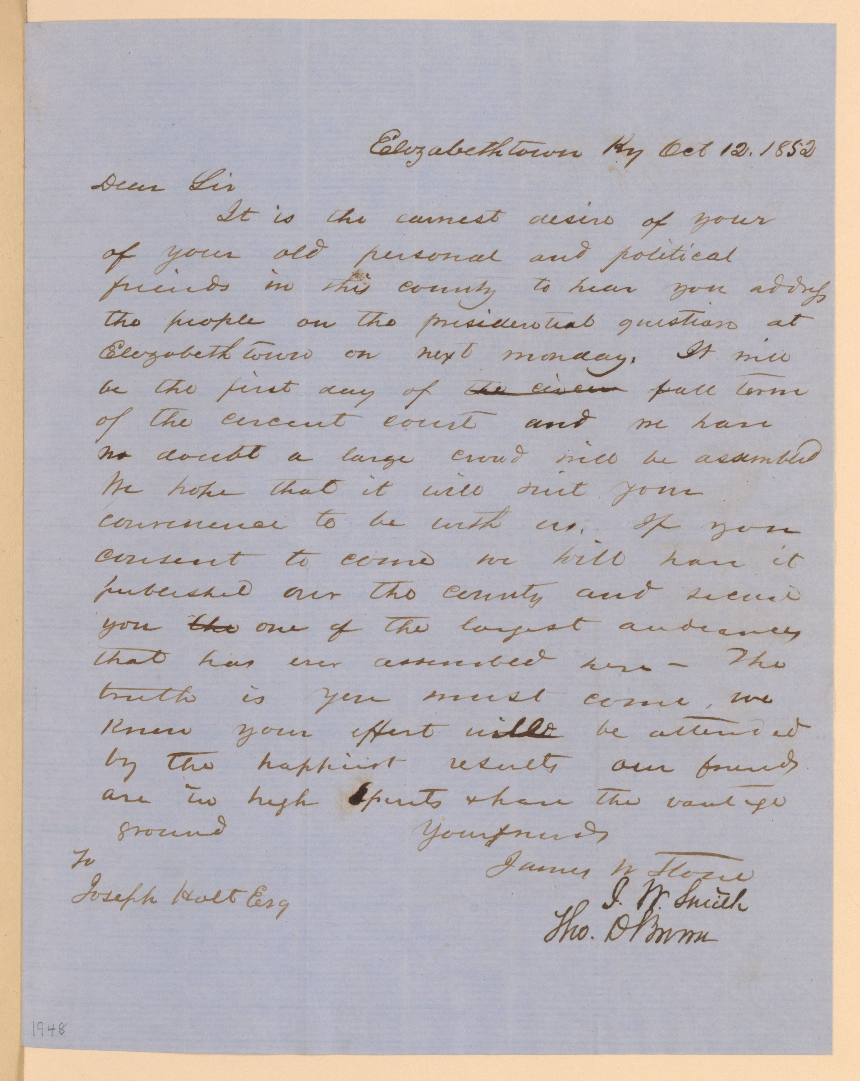 Scanned image of the current content page