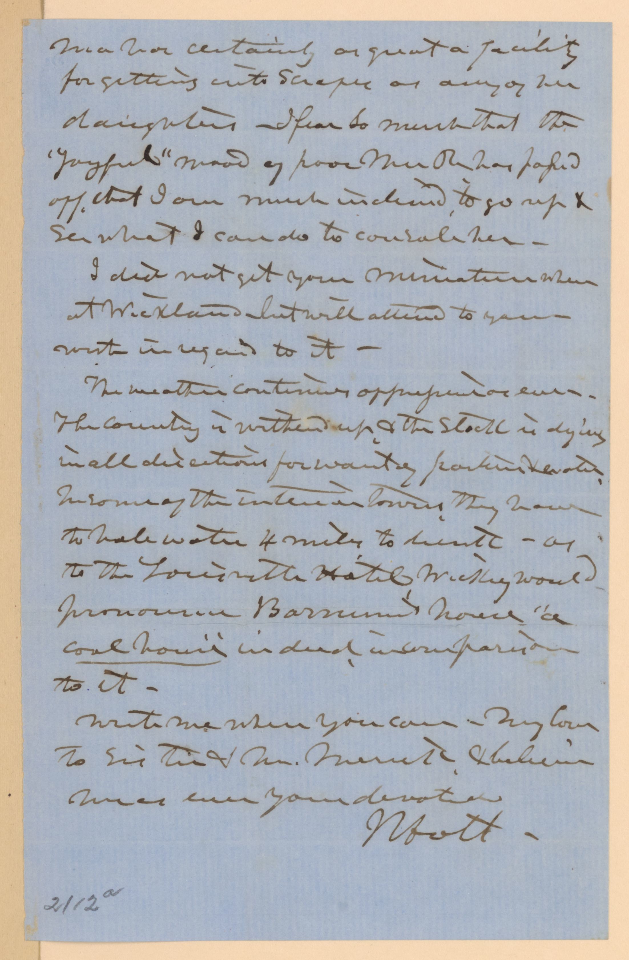 Scanned image of the current content page