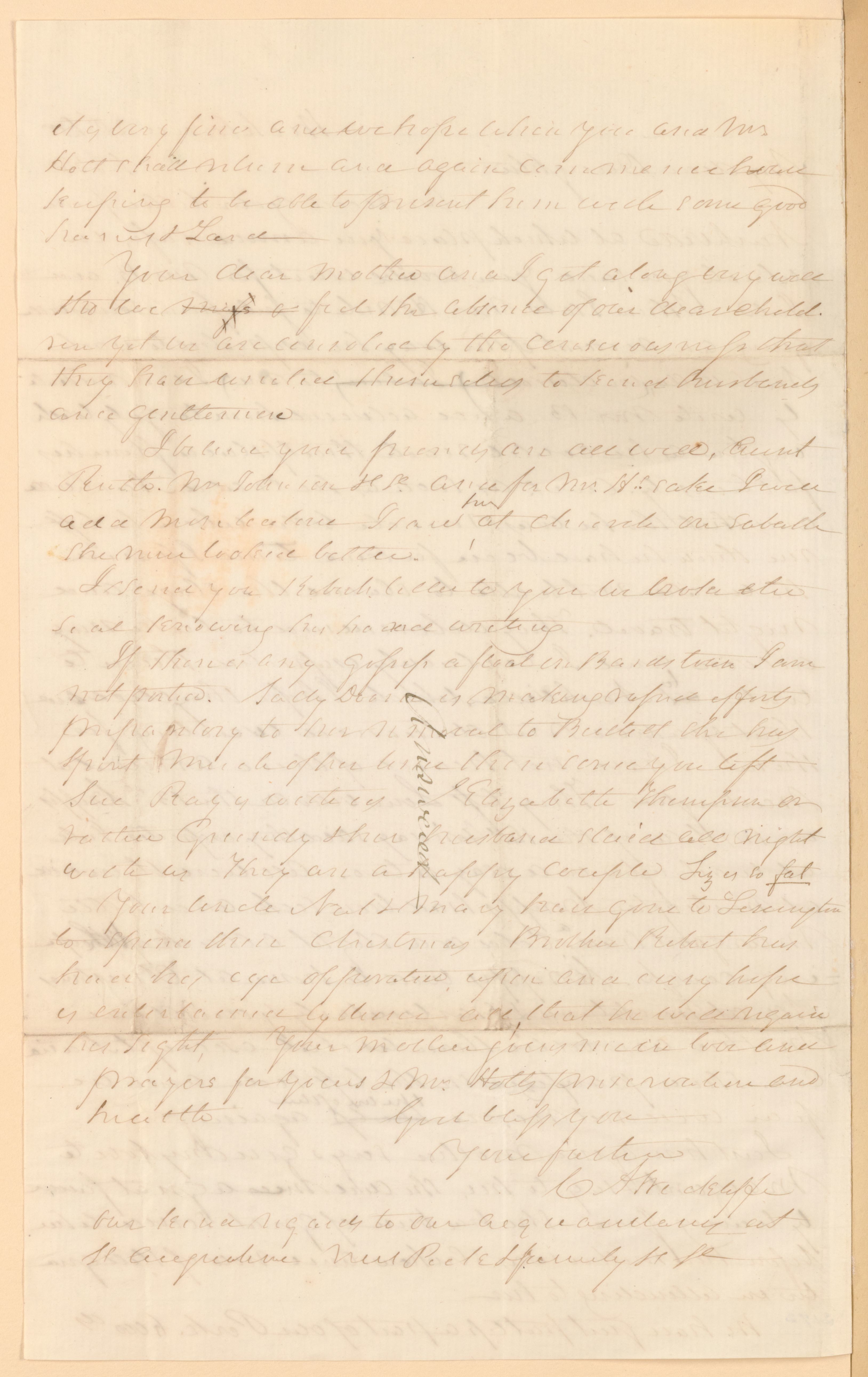 Scanned image of the current content page