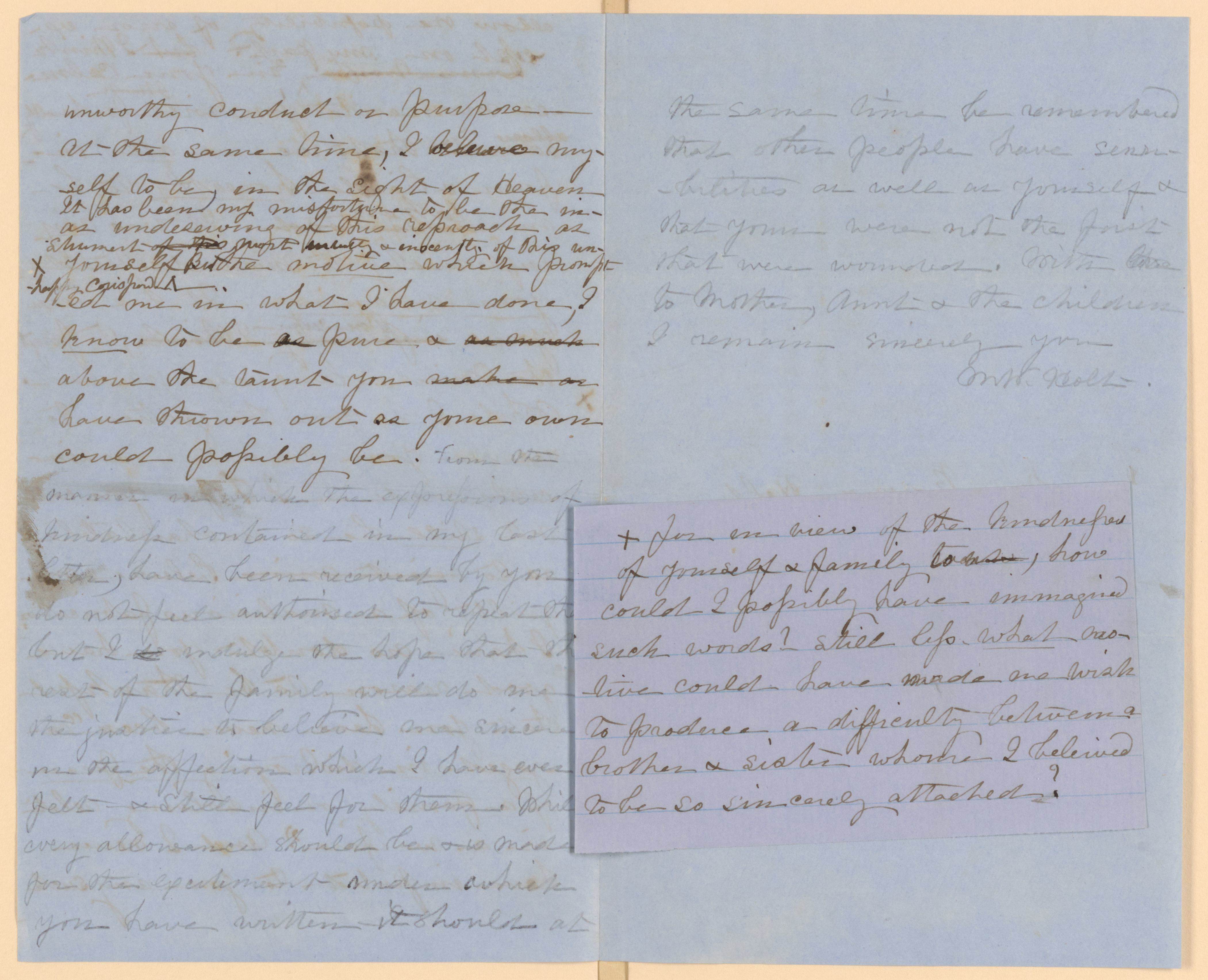 Scanned image of the current content page
