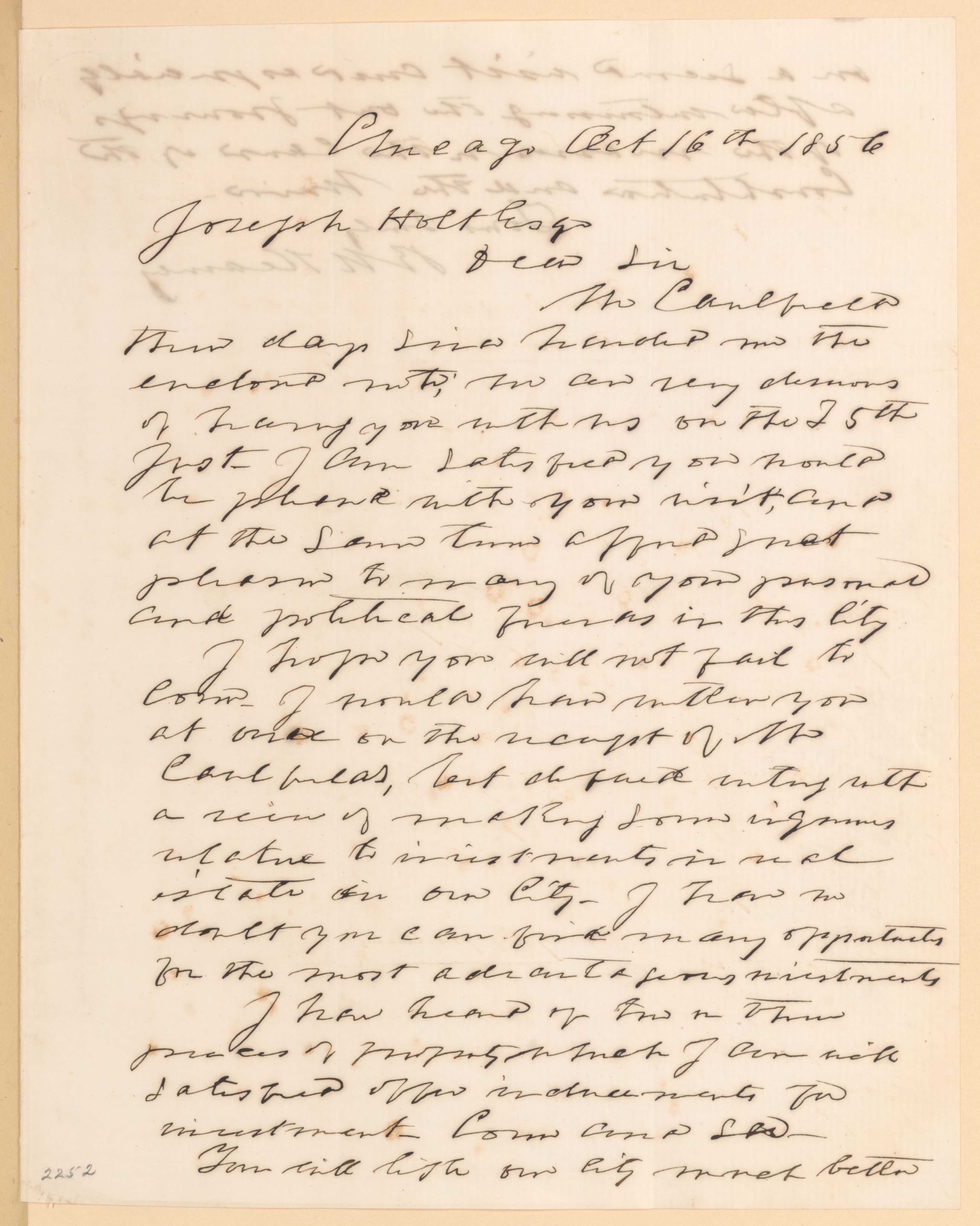 Scanned image of the current content page