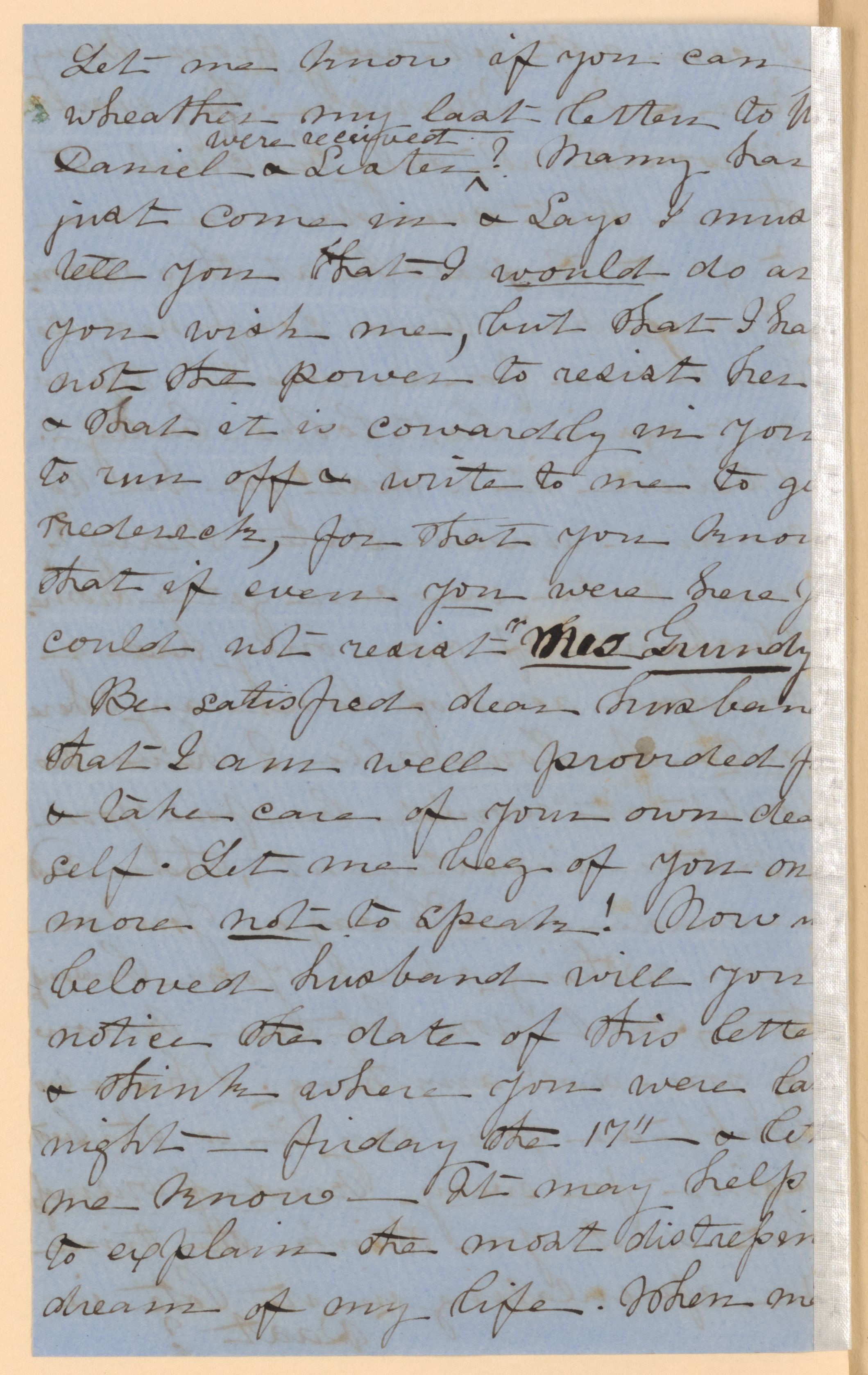 Scanned image of the current content page
