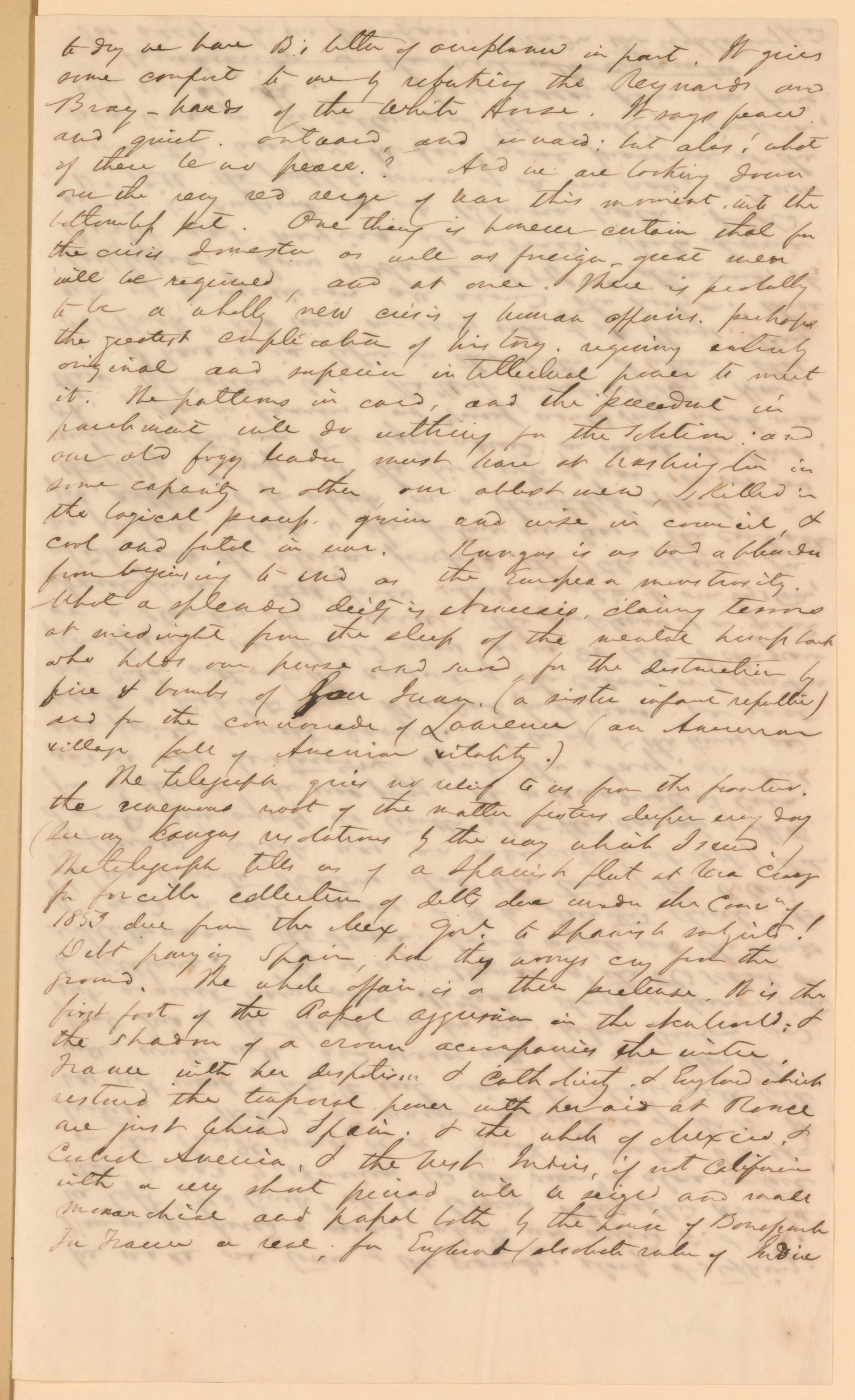 Scanned image of the current content page