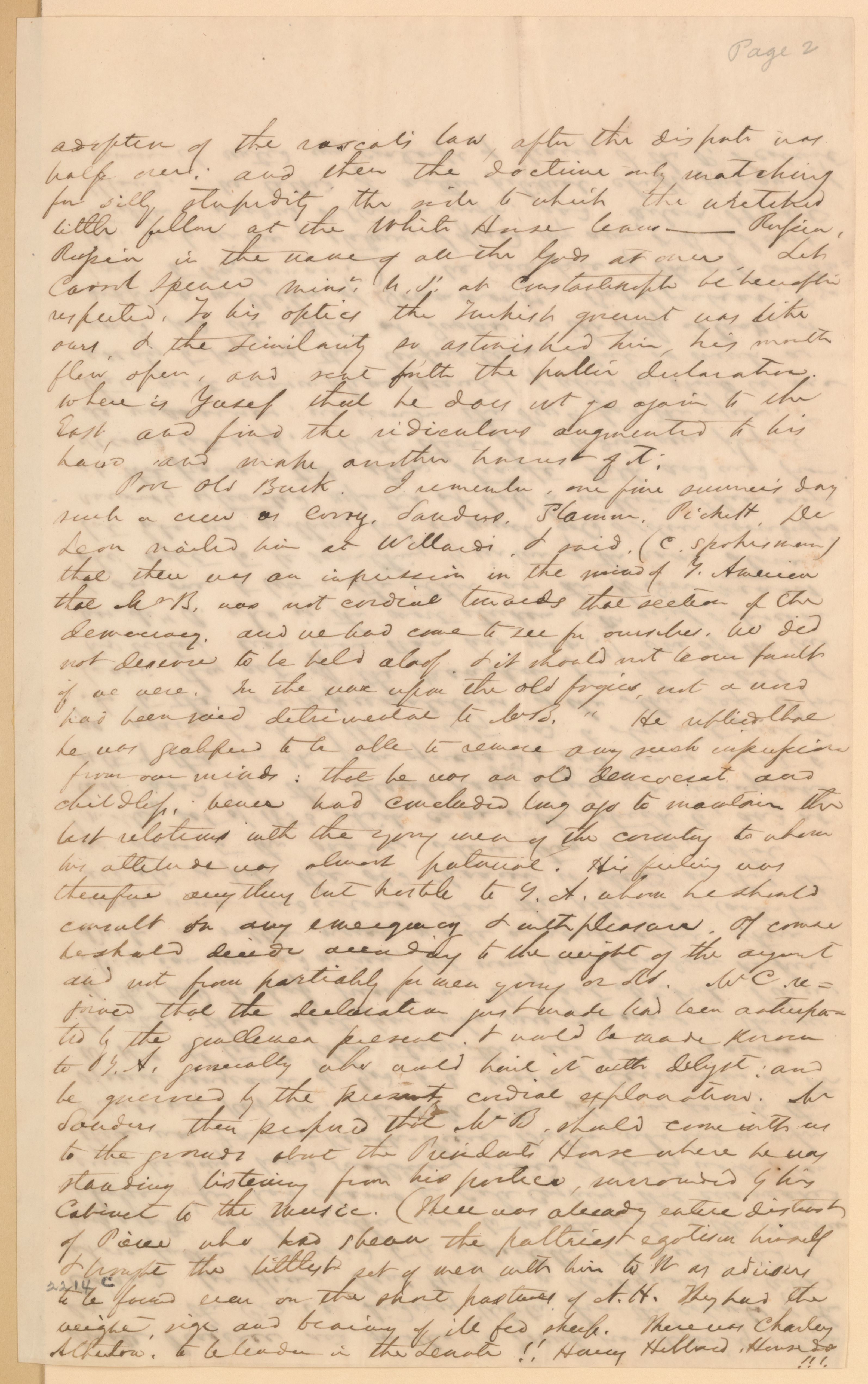 Scanned image of the current content page