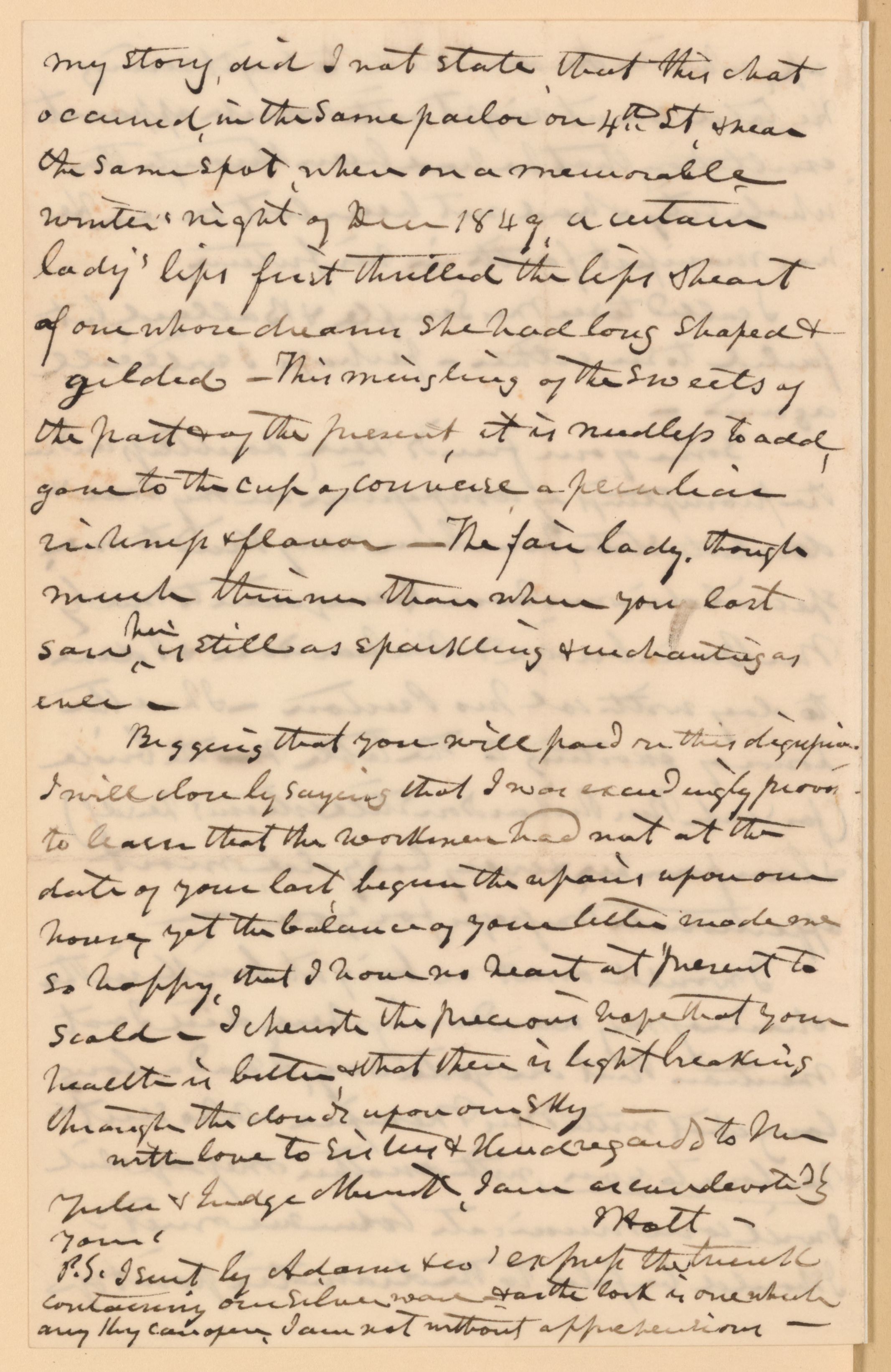 Scanned image of the current content page