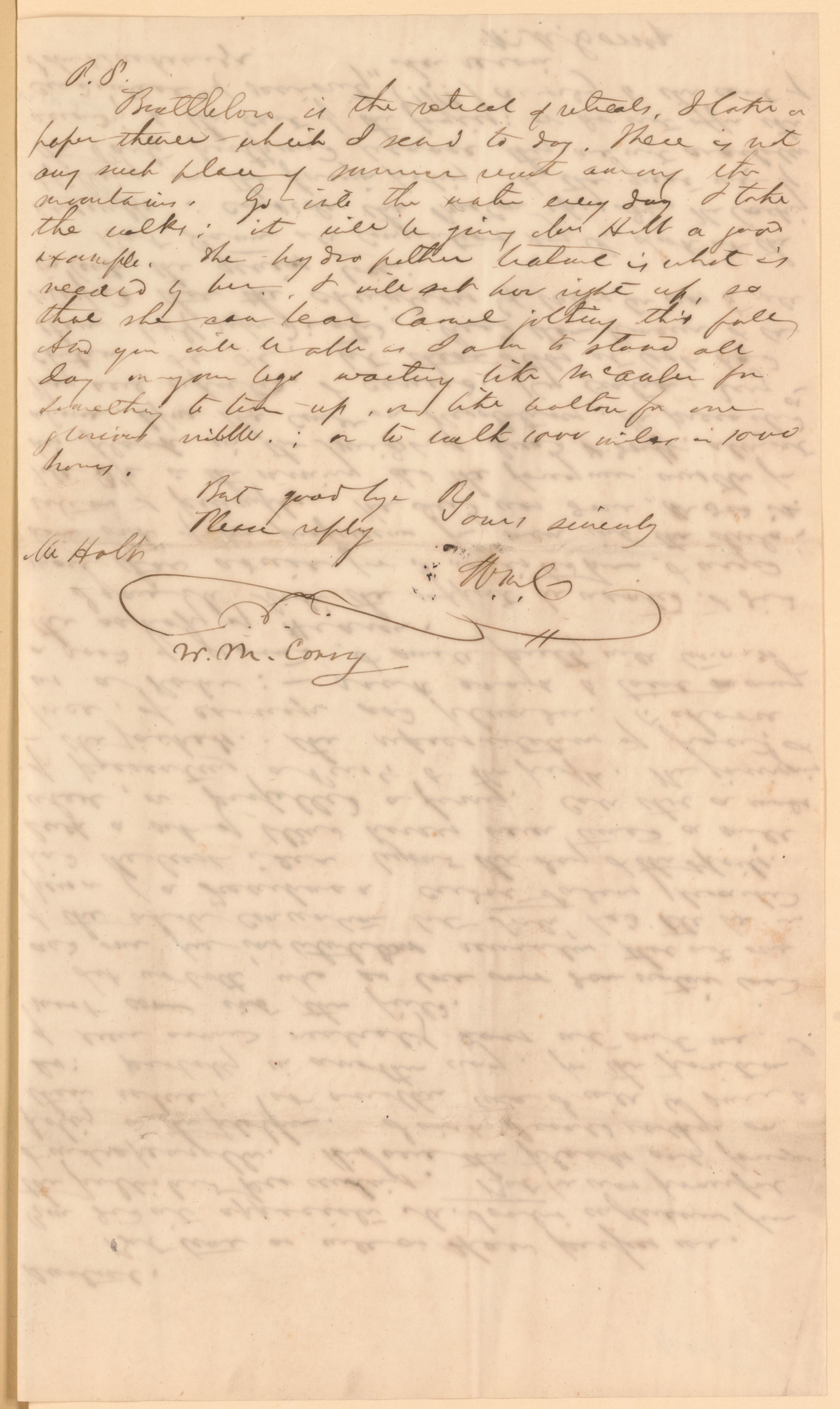 Scanned image of the current content page