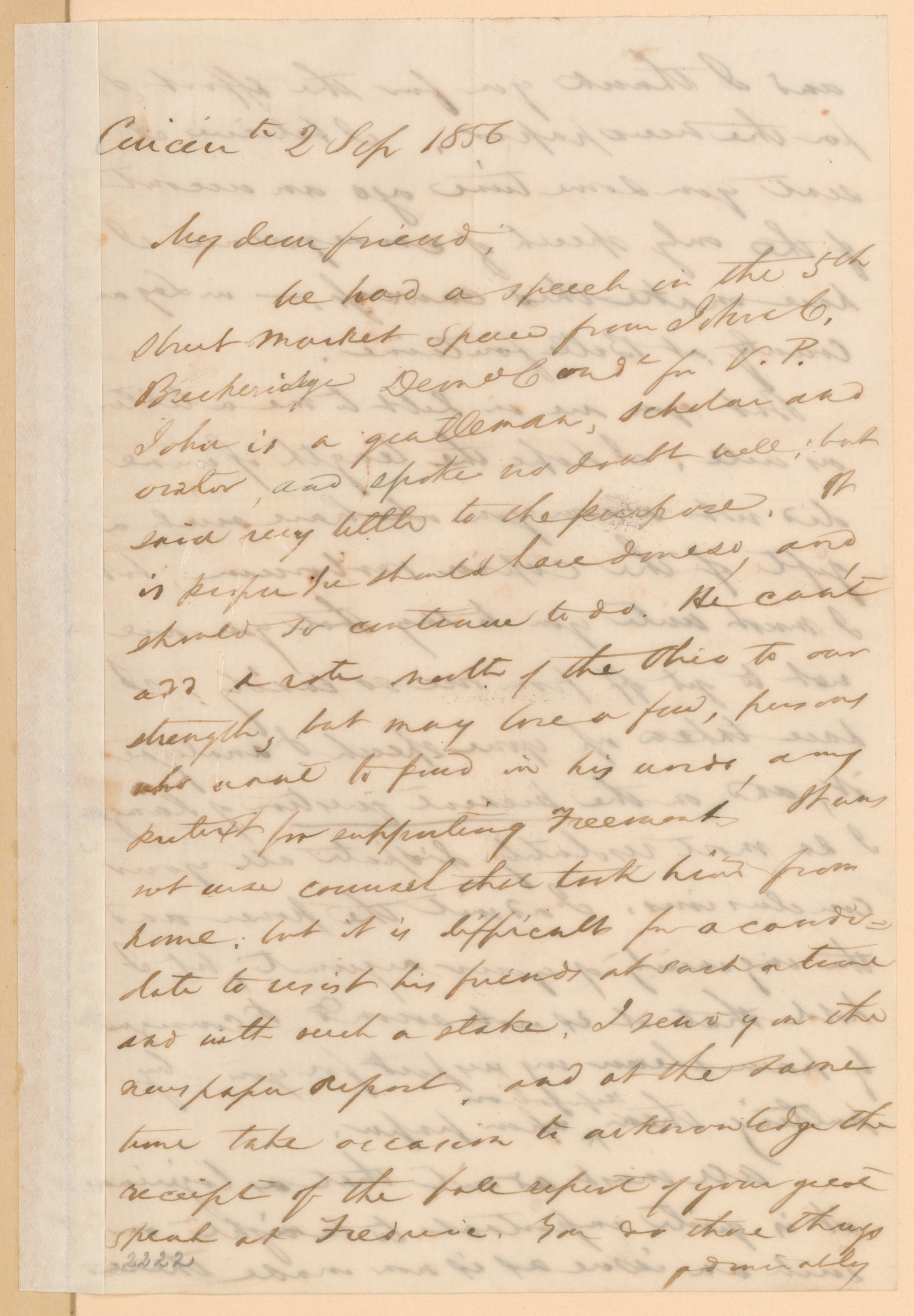 Scanned image of the current content page