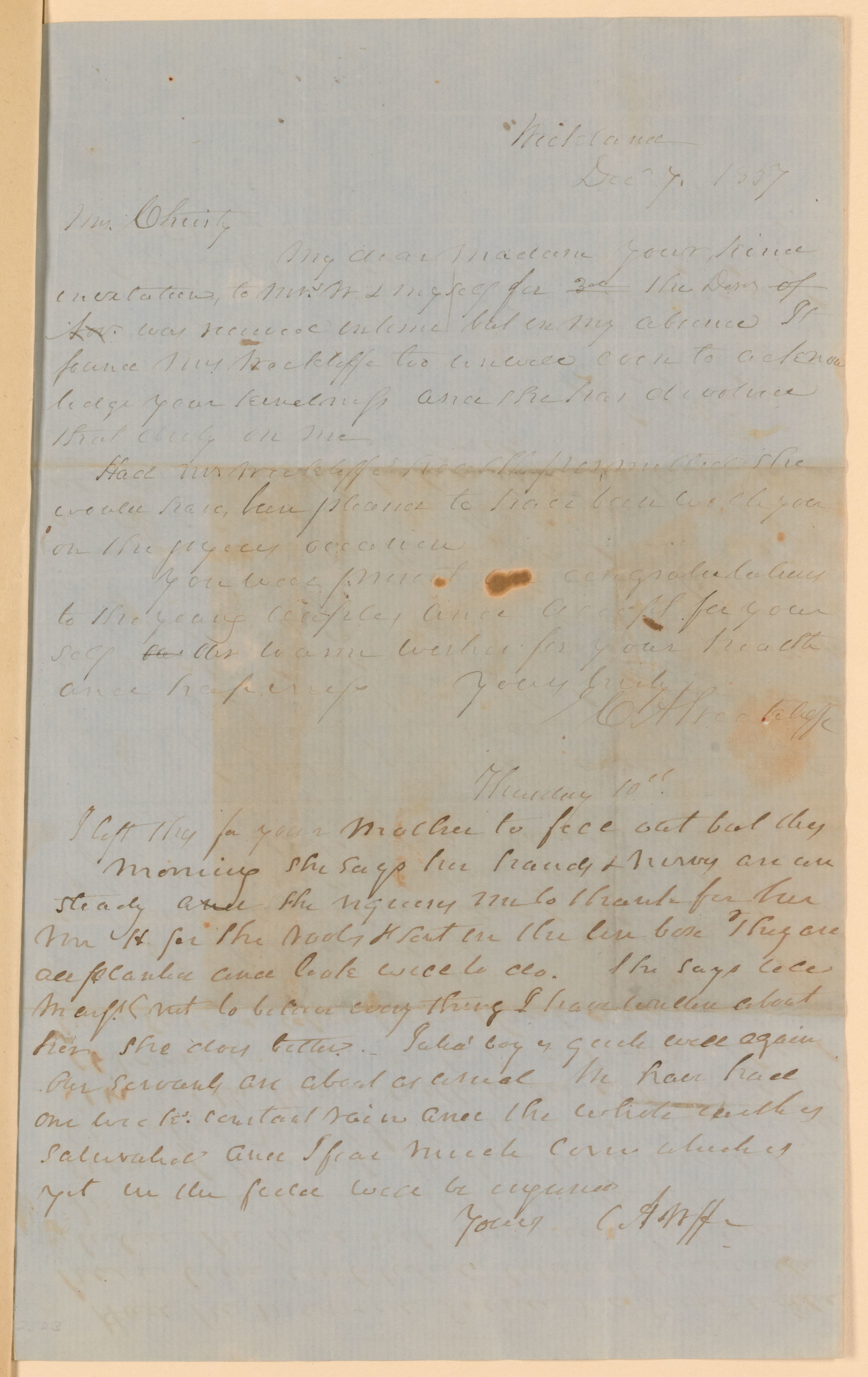 Scanned image of the current content page