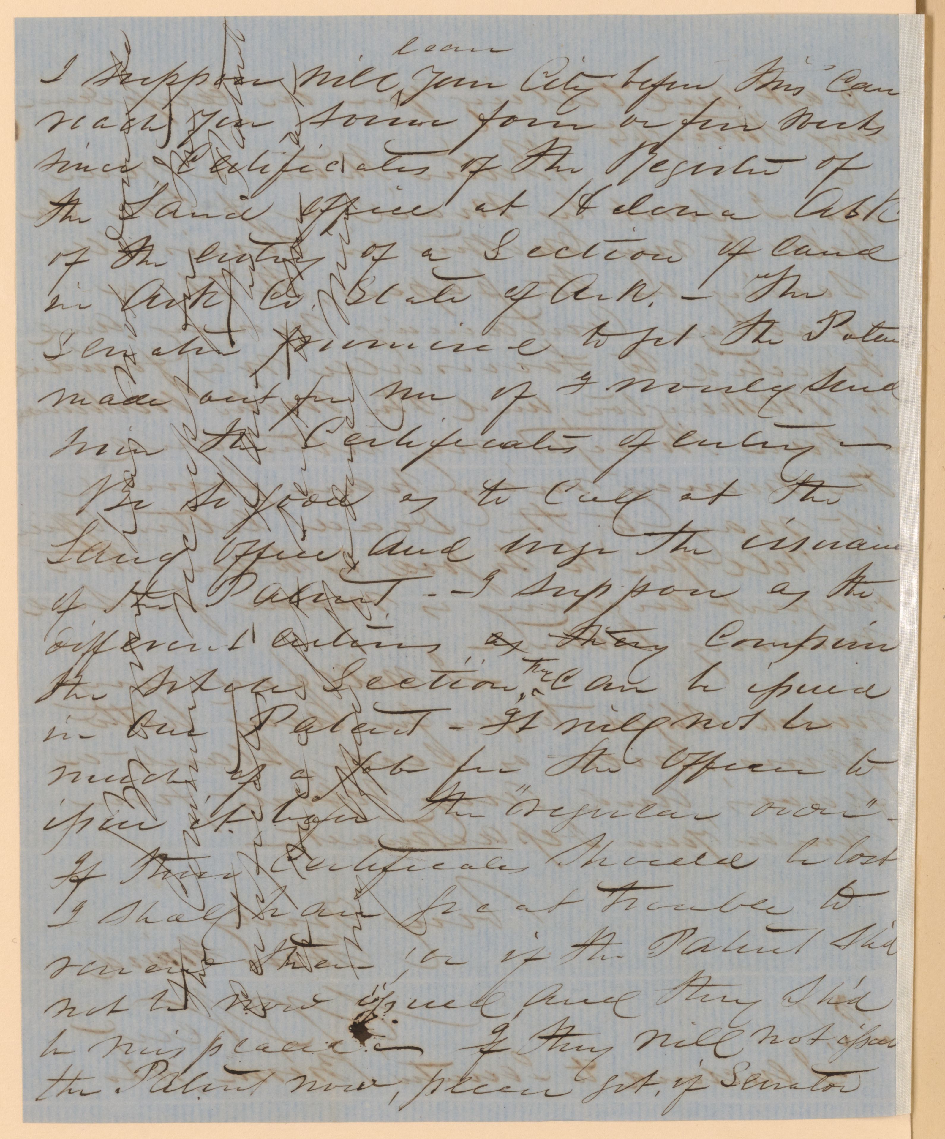 Scanned image of the current content page
