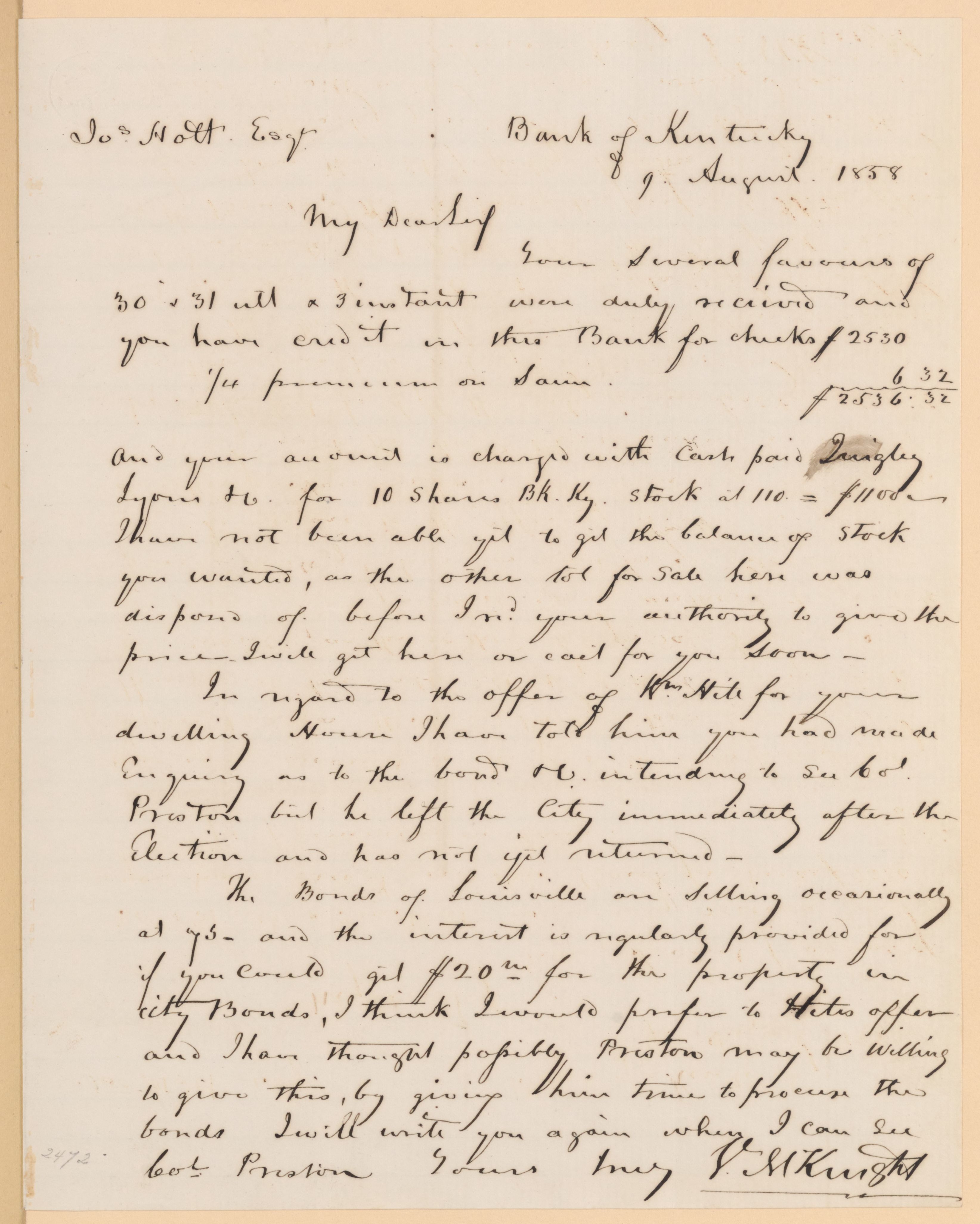 Scanned image of the current content page