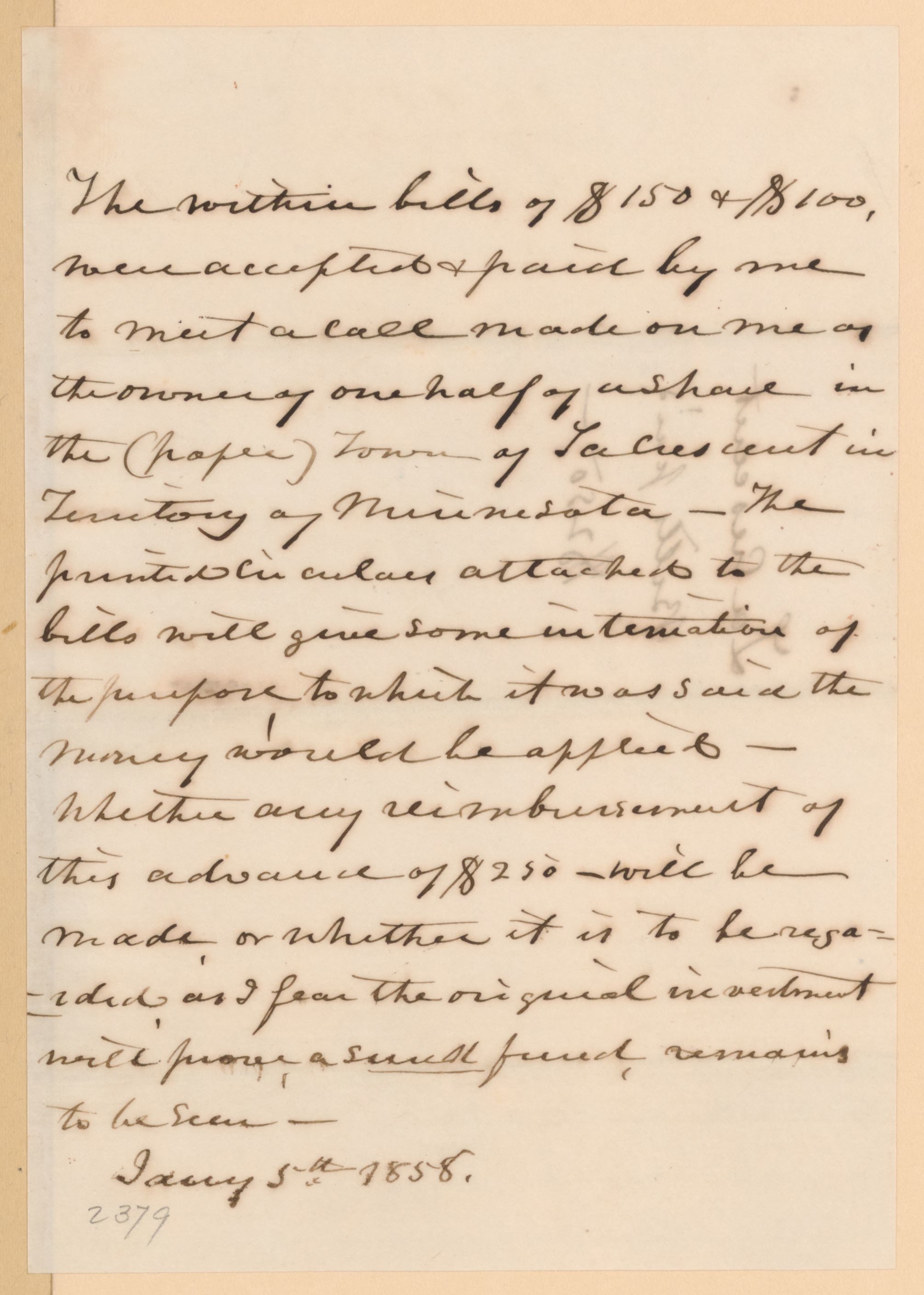 Scanned image of the current content page