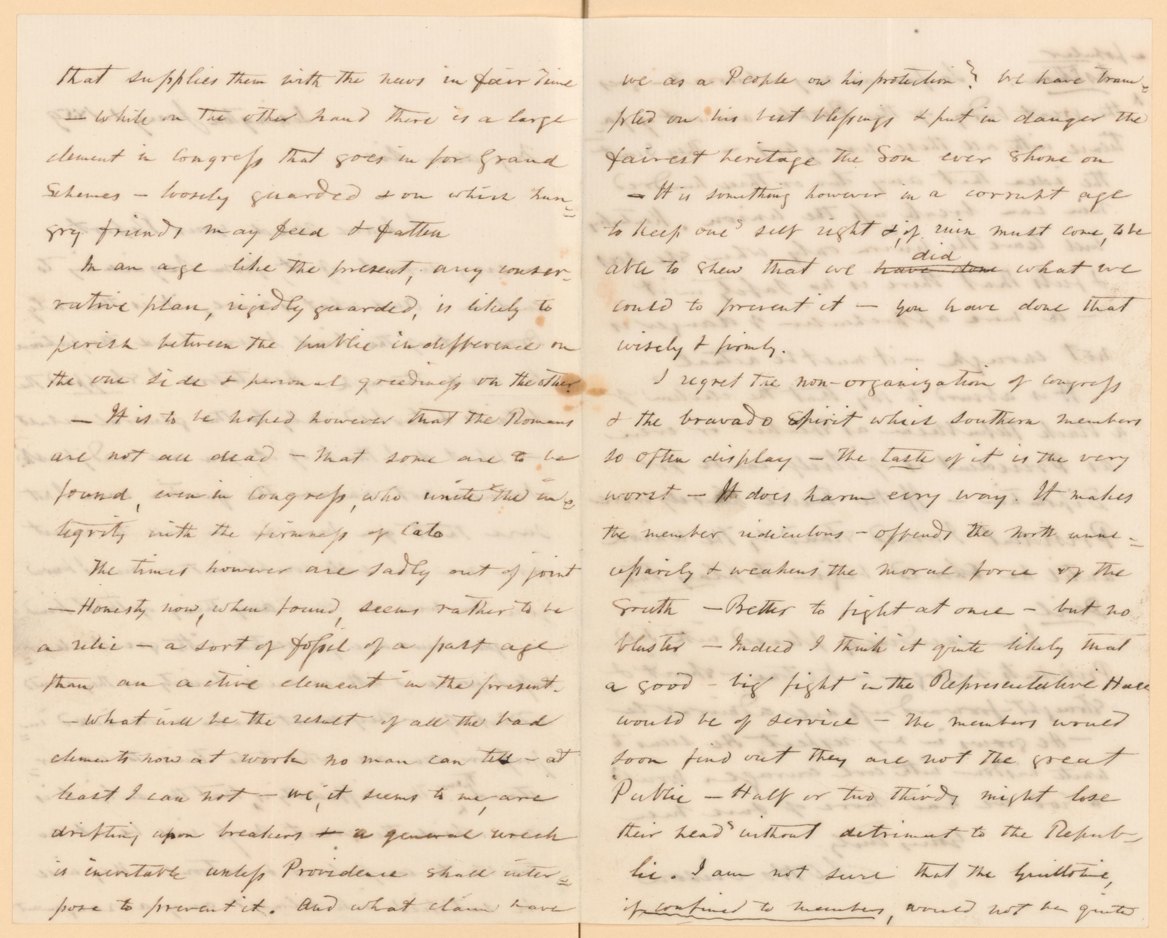 Scanned image of the current content page