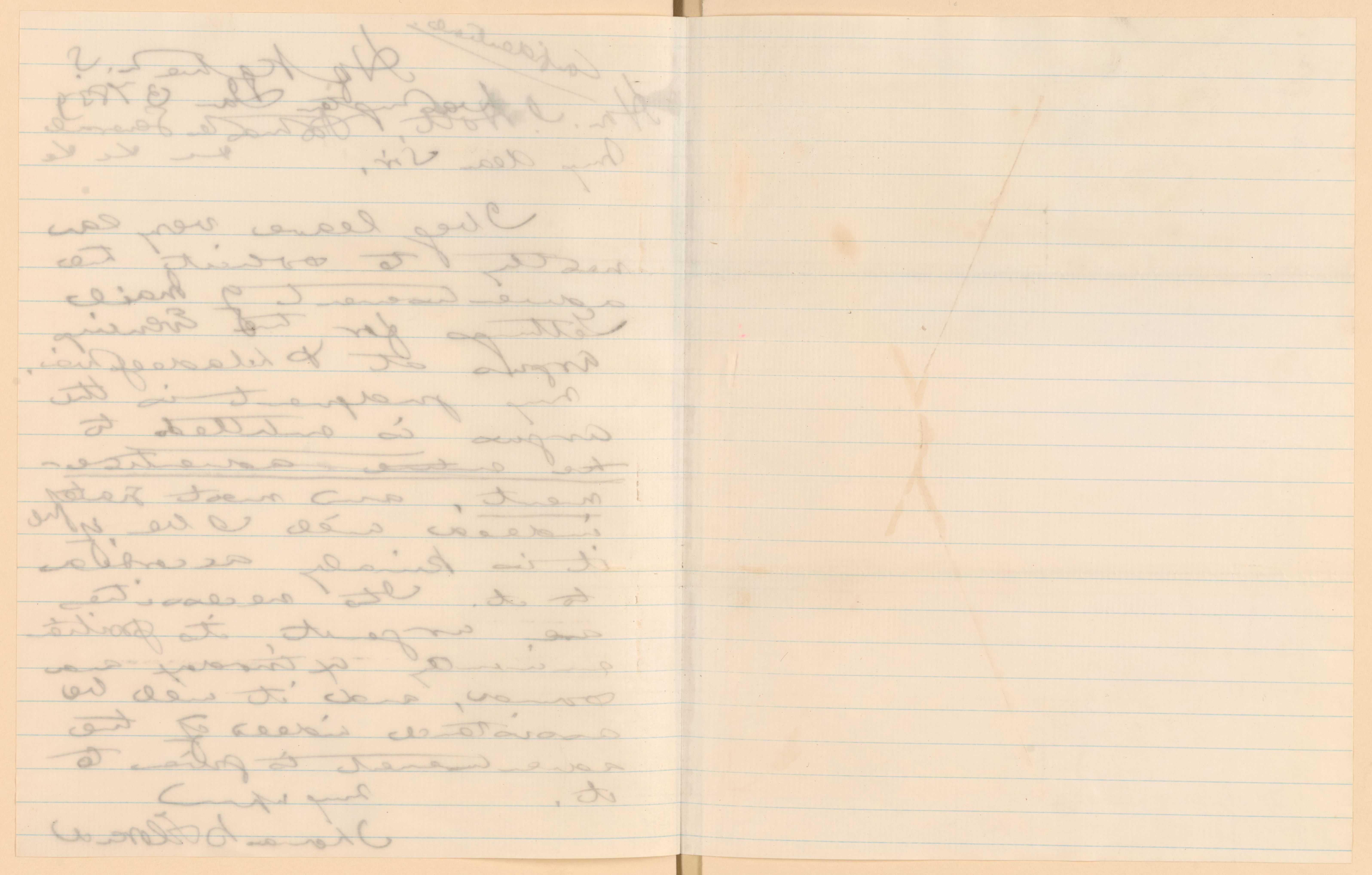 Scanned image of the current content page