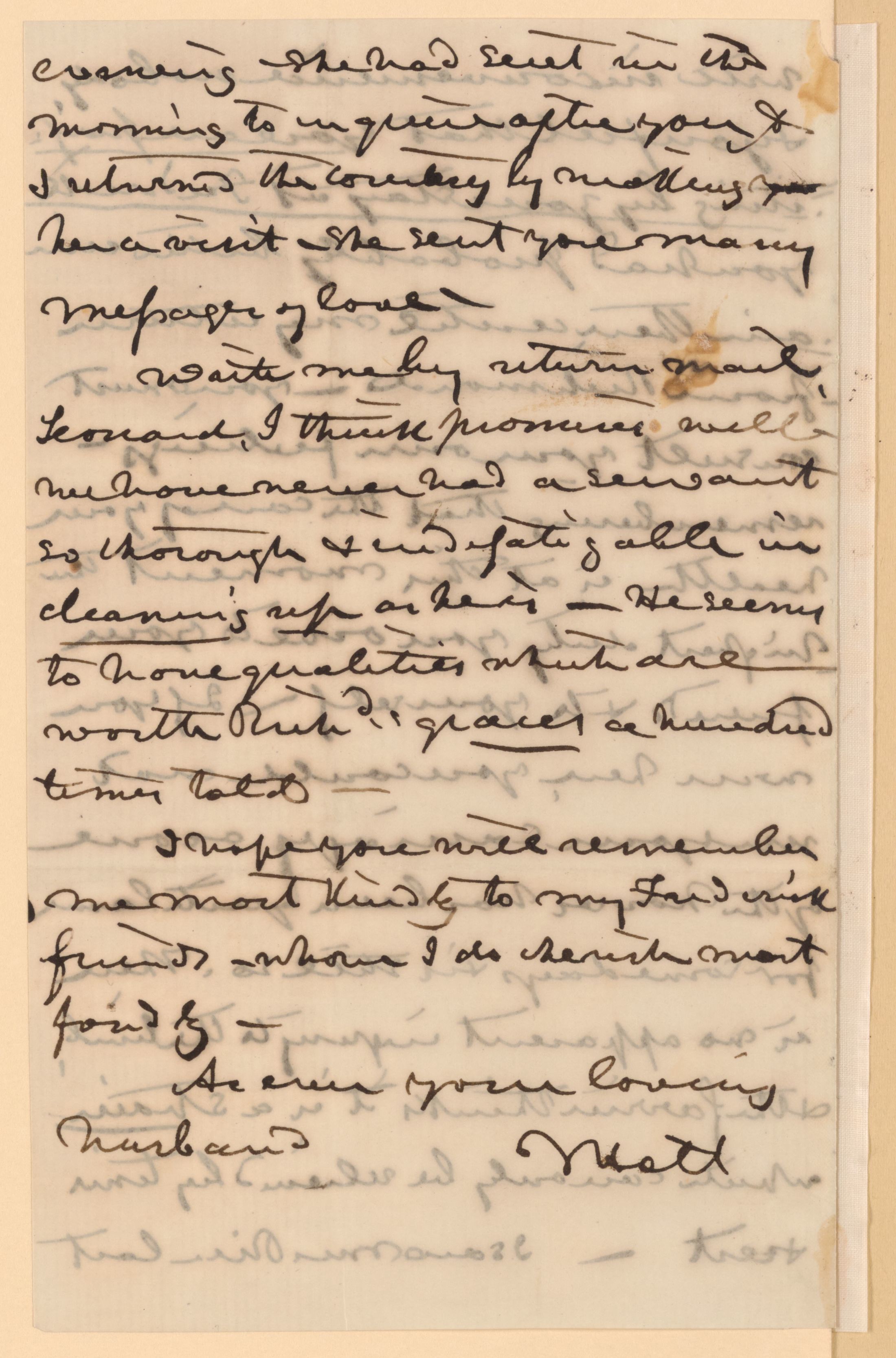 Scanned image of the current content page
