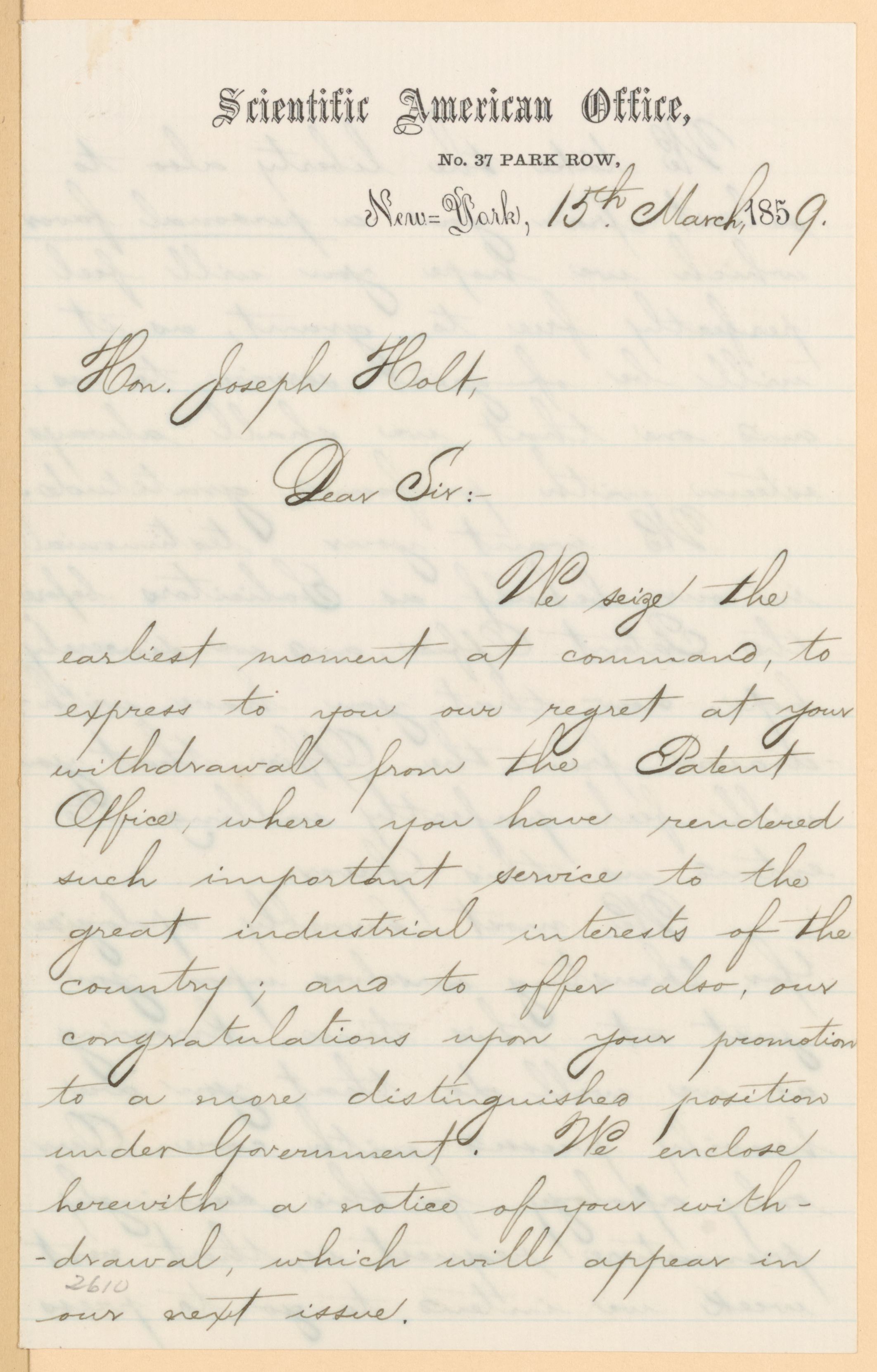 Scanned image of the current content page