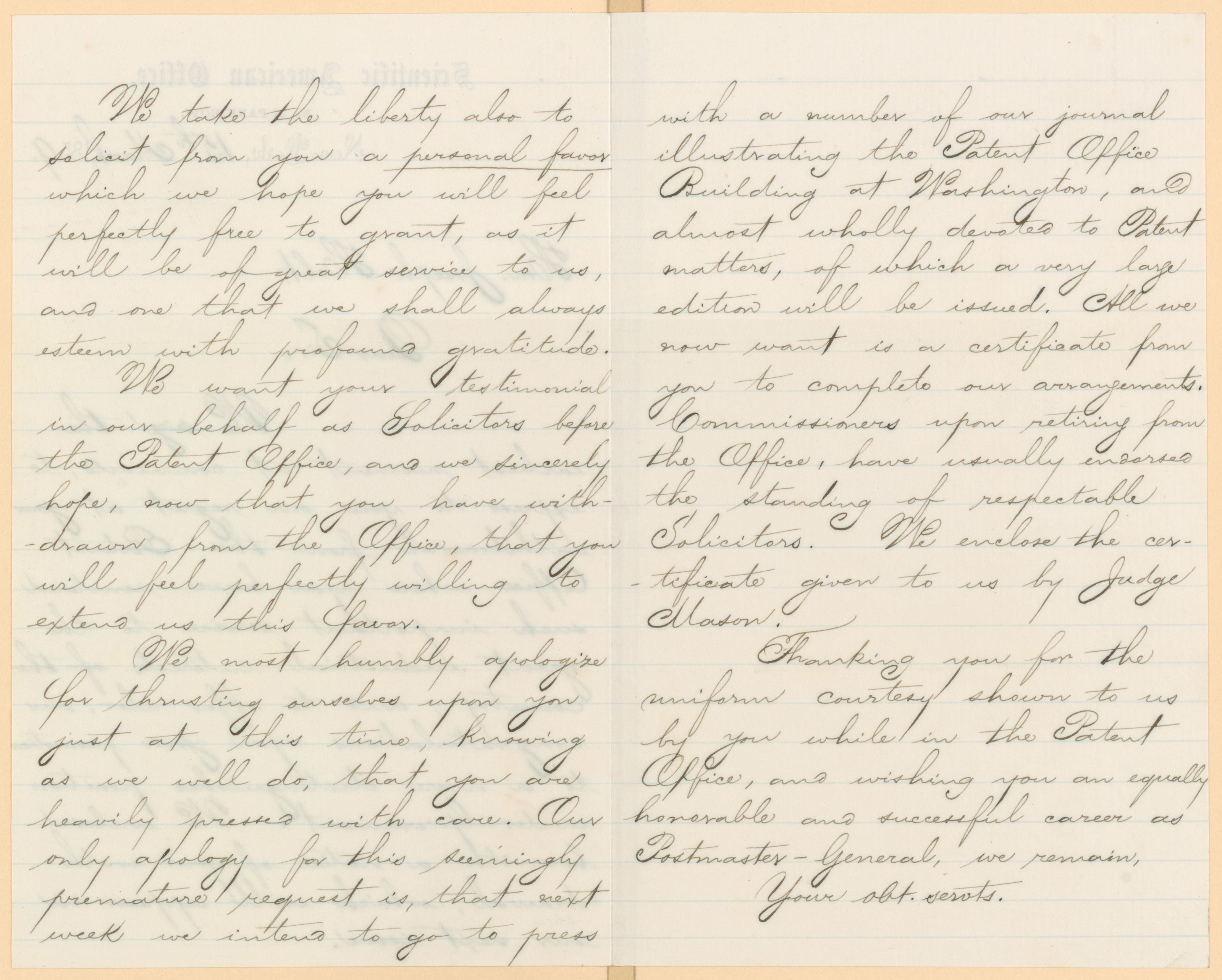 Scanned image of the current content page