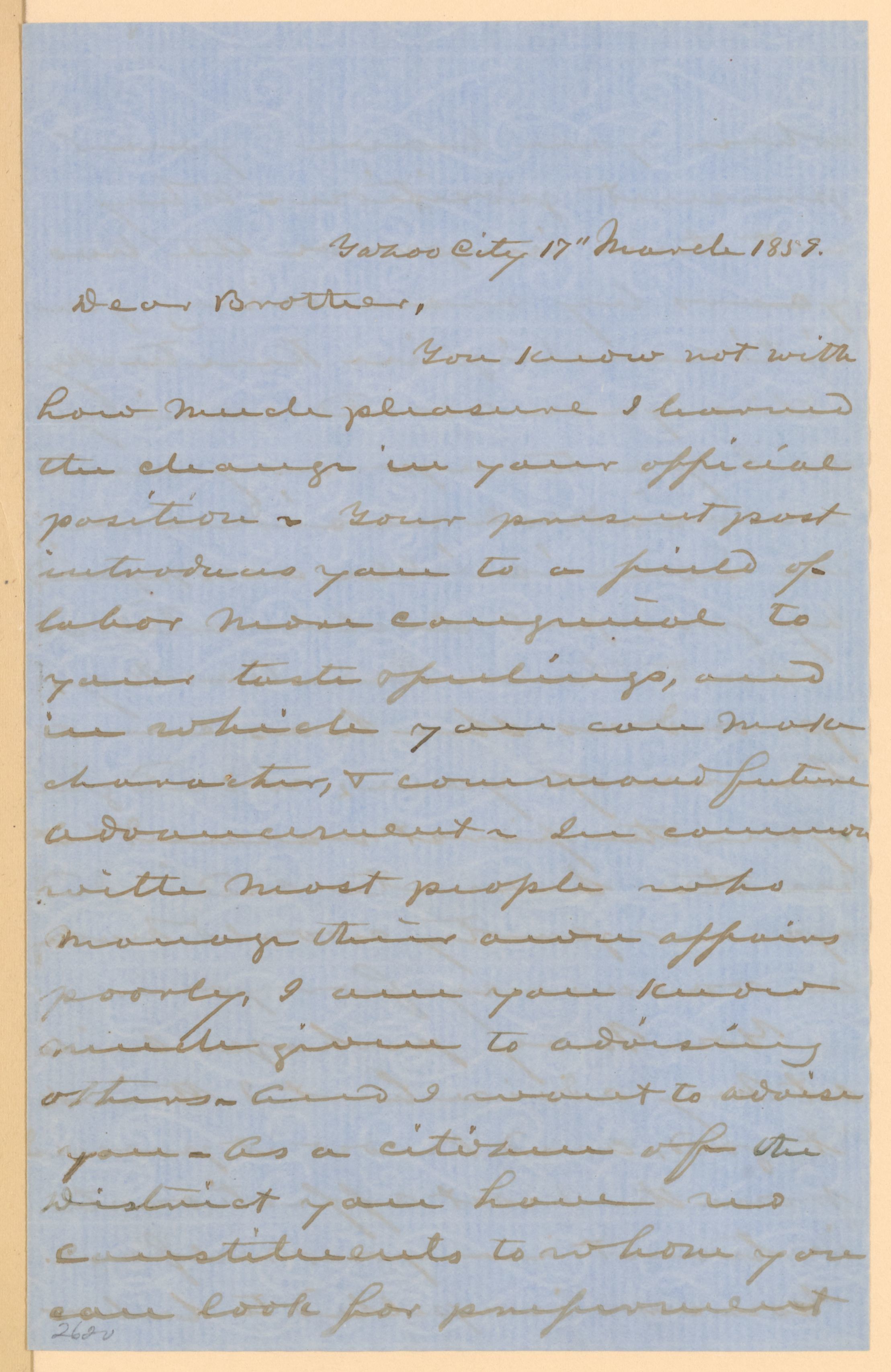 Scanned image of the current content page