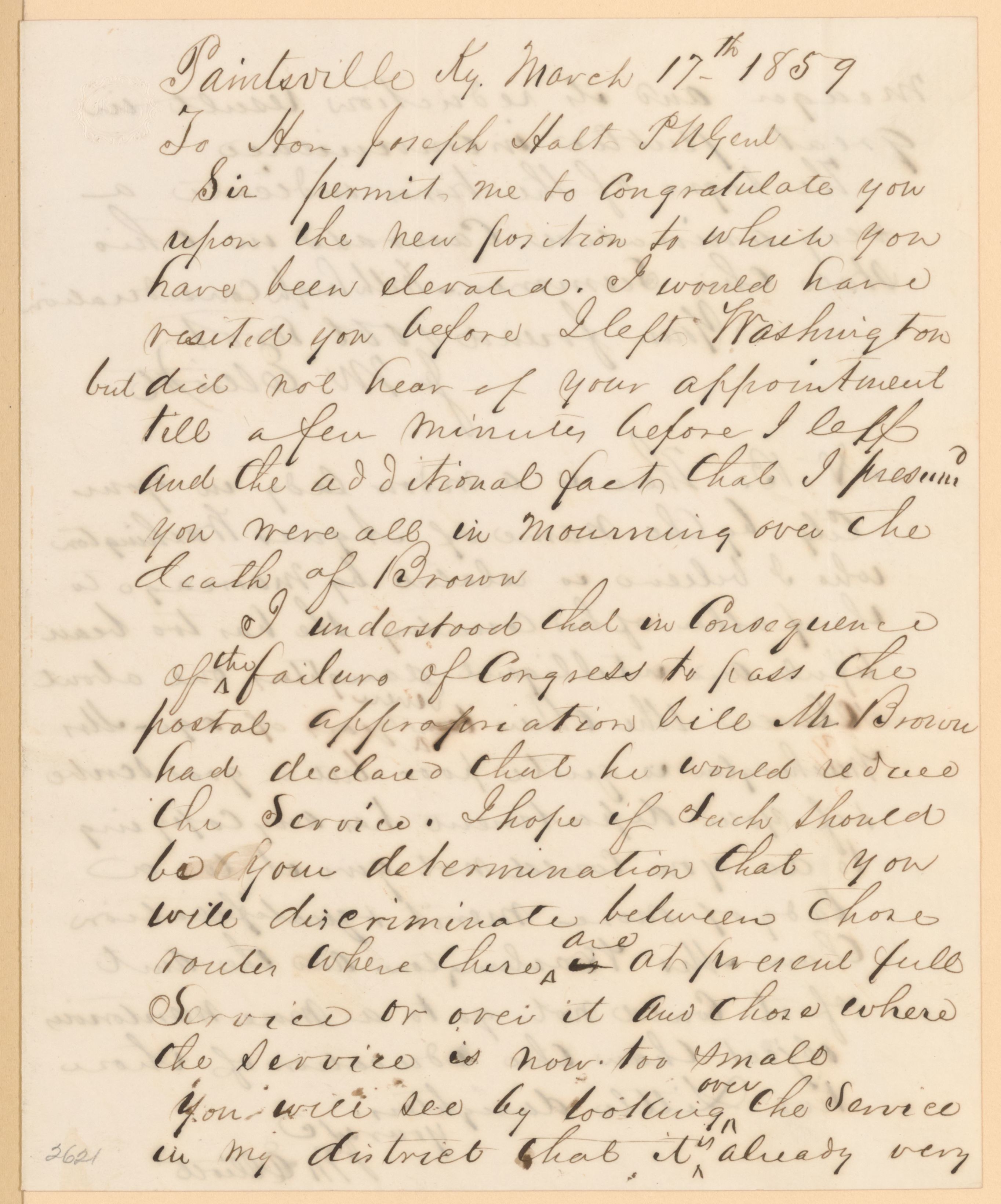 Scanned image of the current content page