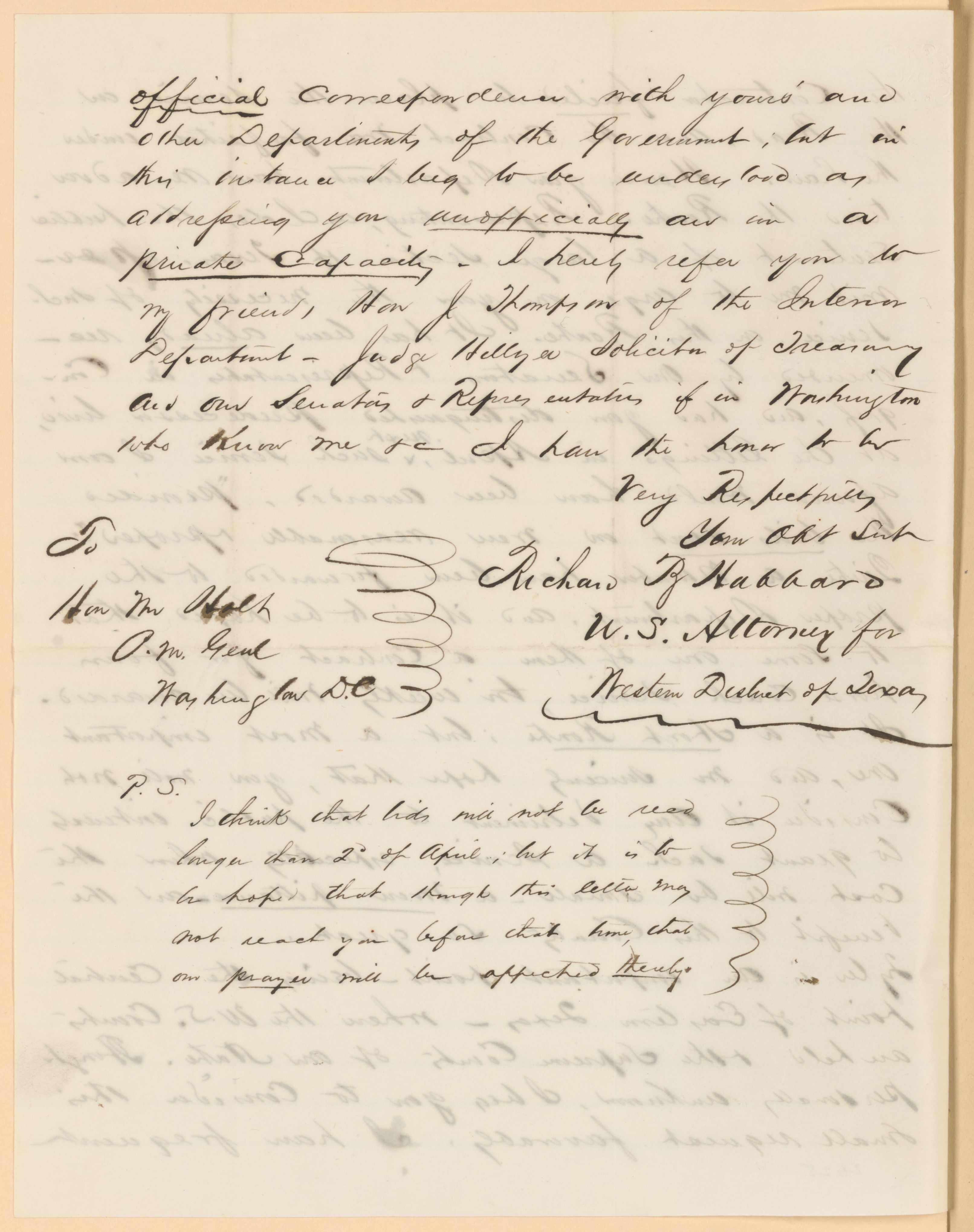 Scanned image of the current content page