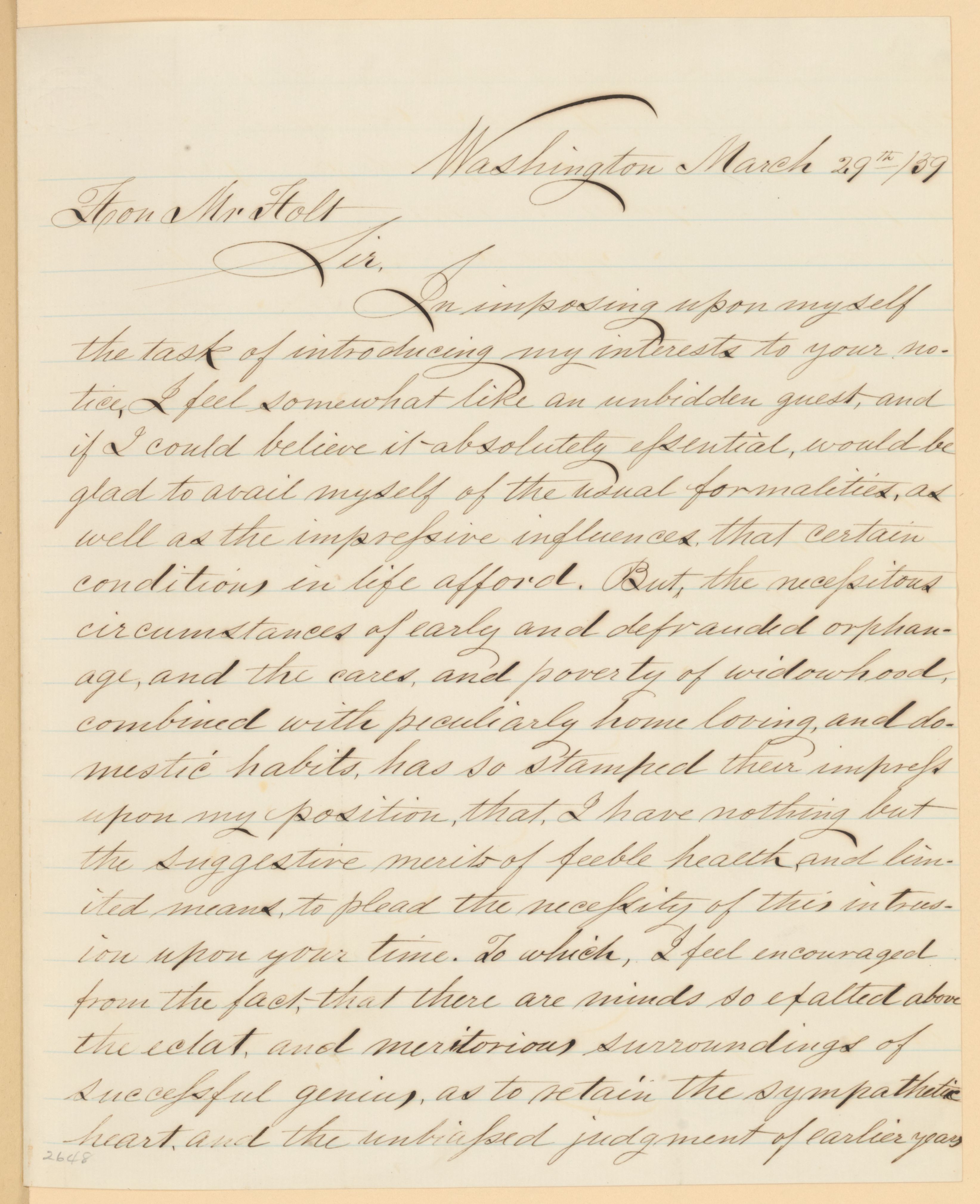 Scanned image of the current content page