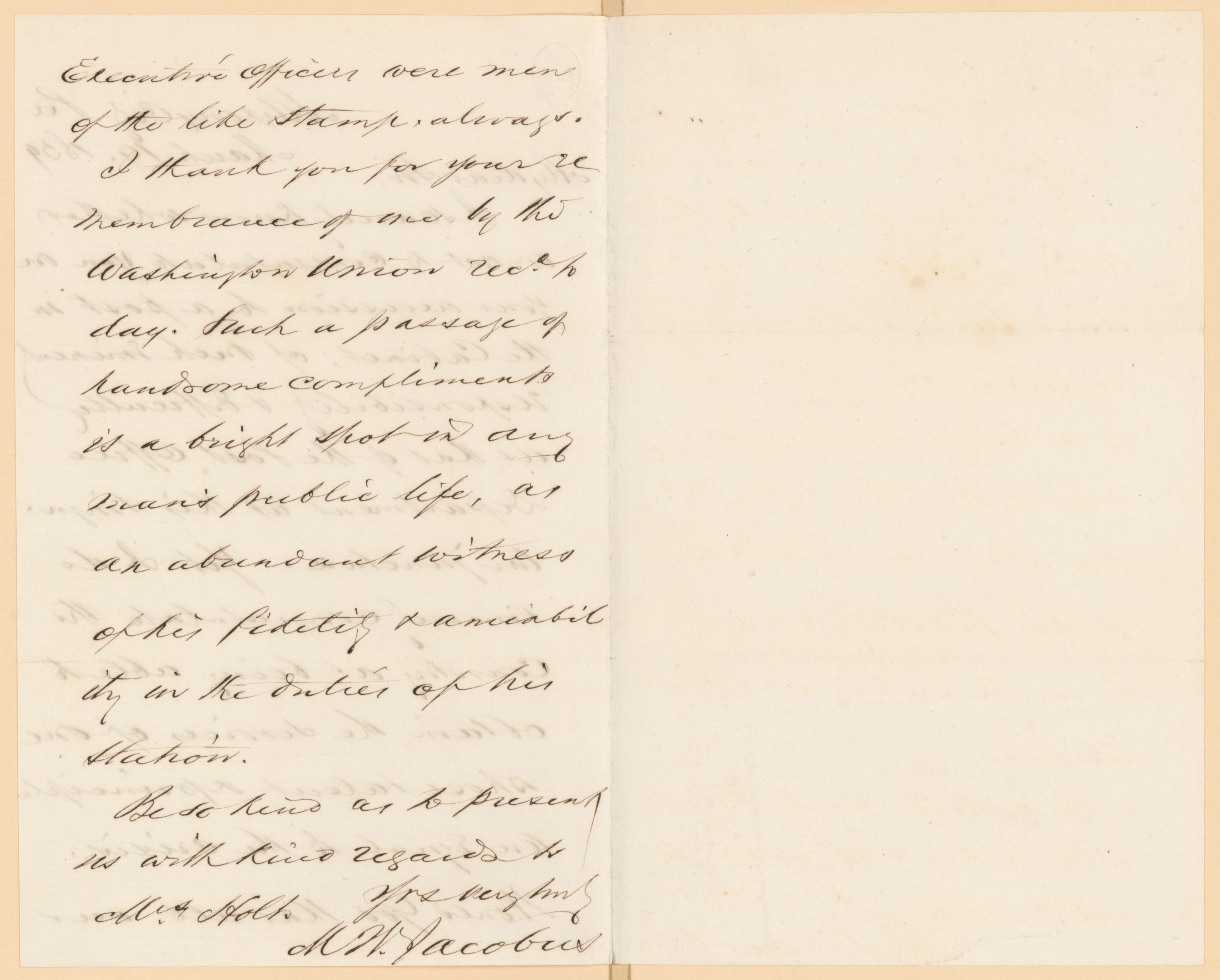 Scanned image of the current content page