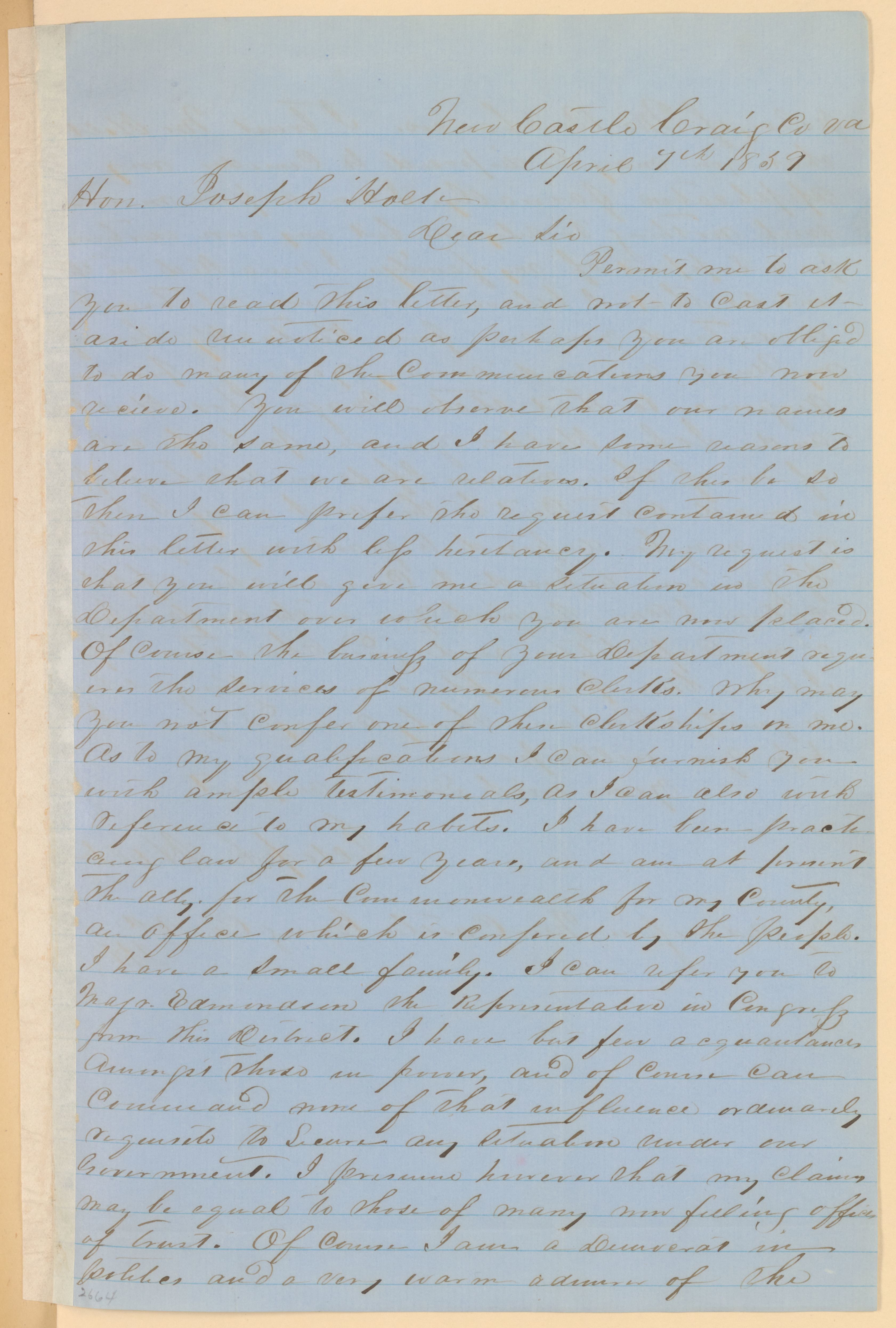 Scanned image of the current content page