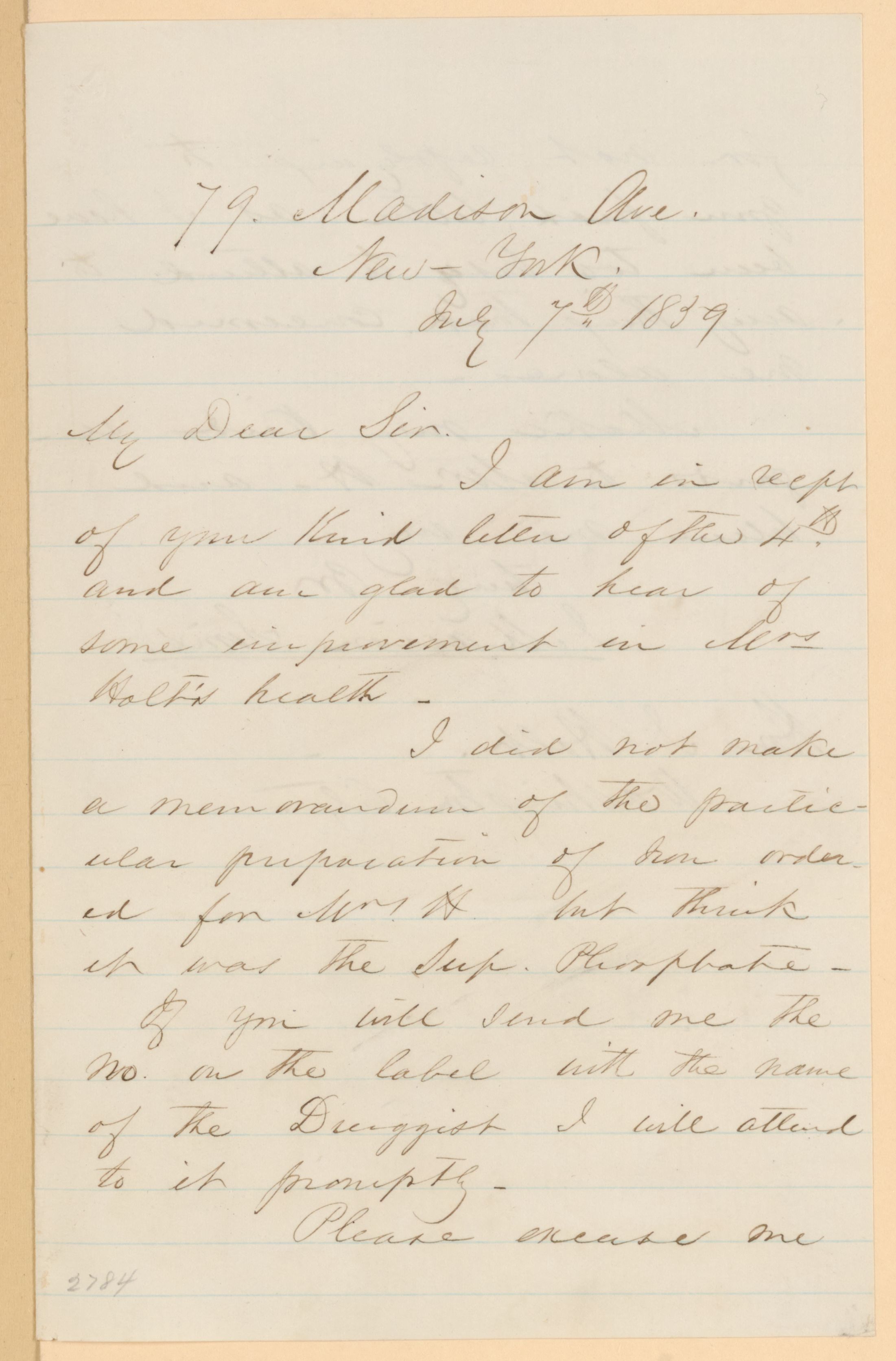 Scanned image of the current content page