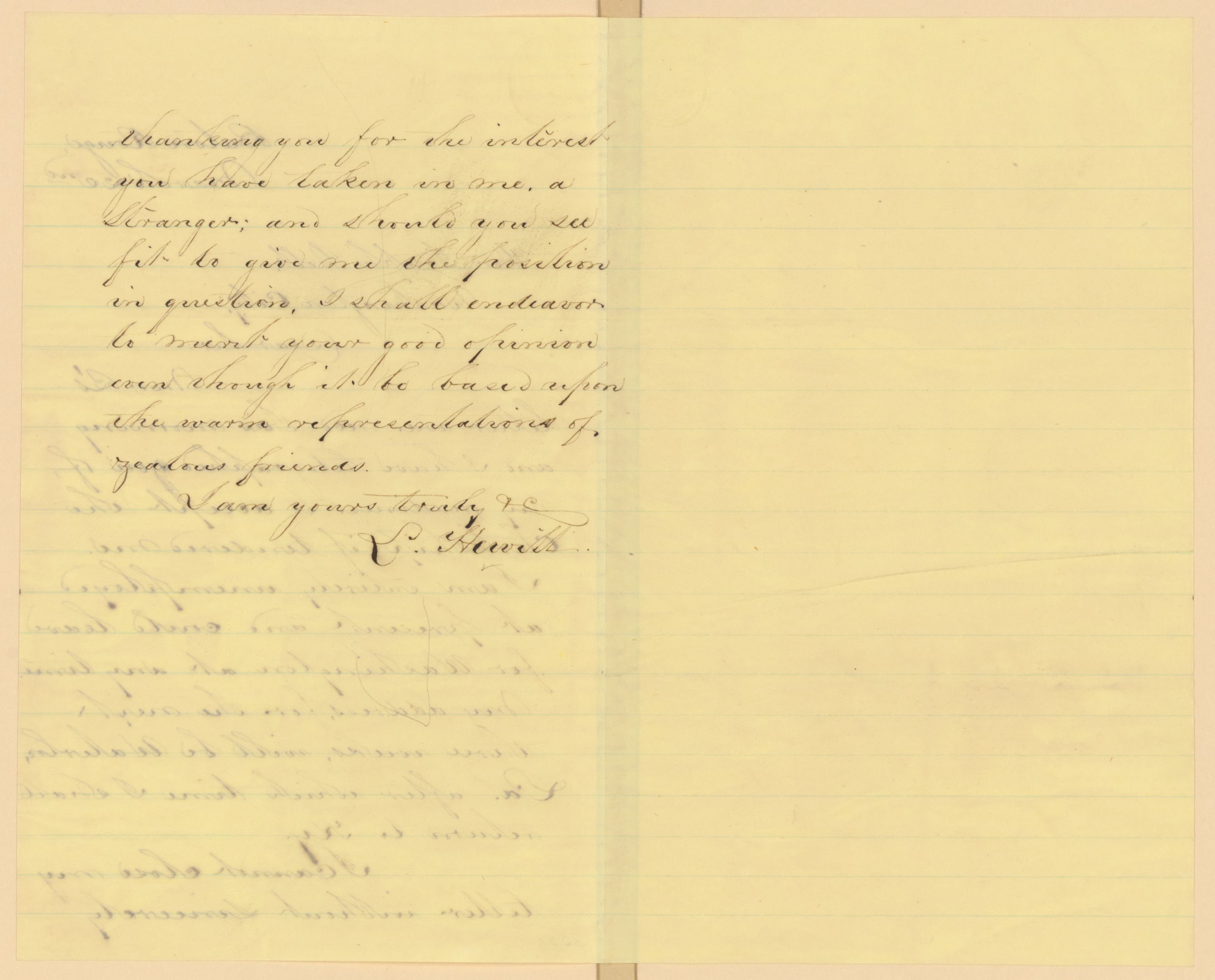 Scanned image of the current content page