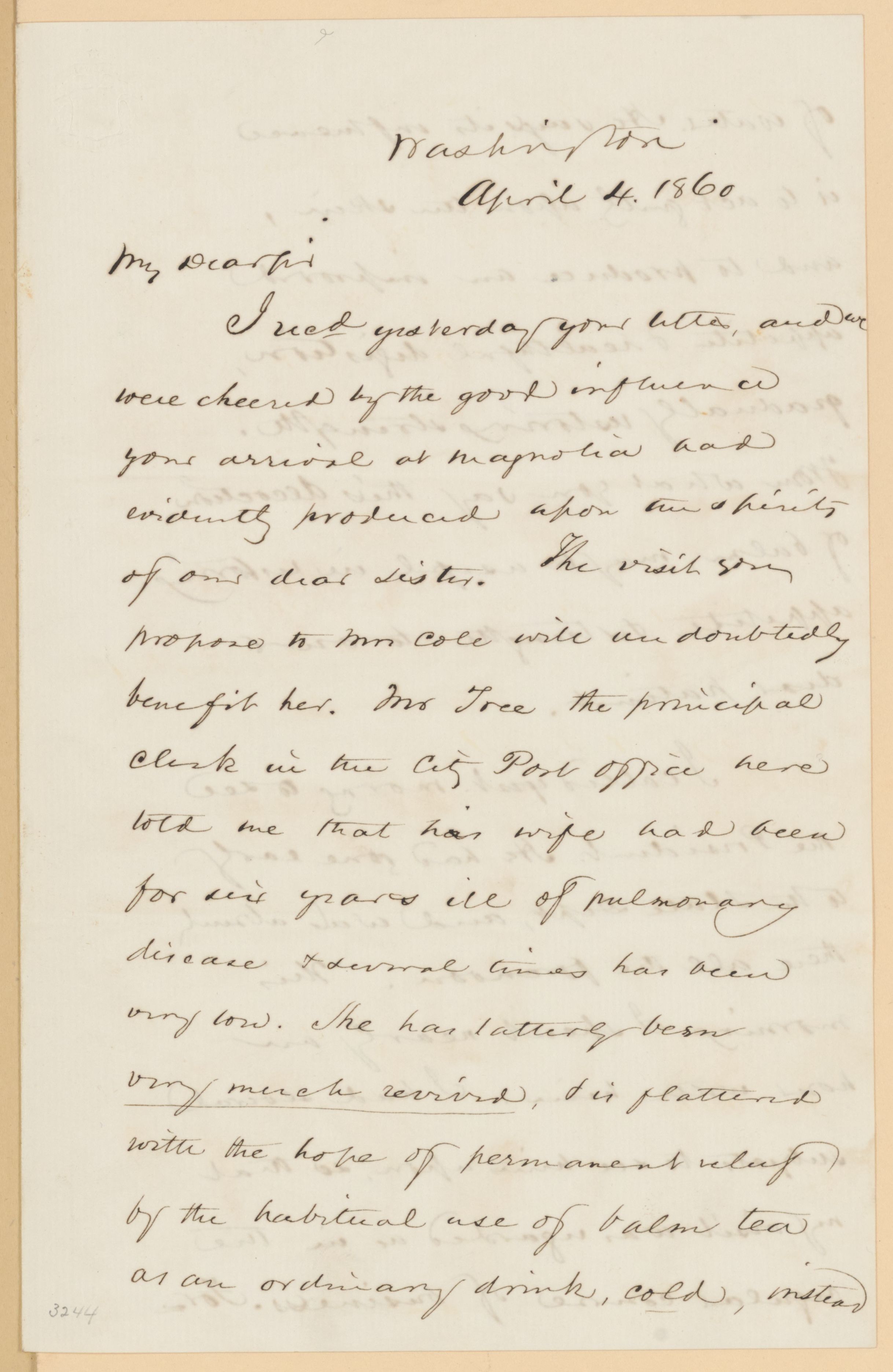 Scanned image of the current content page