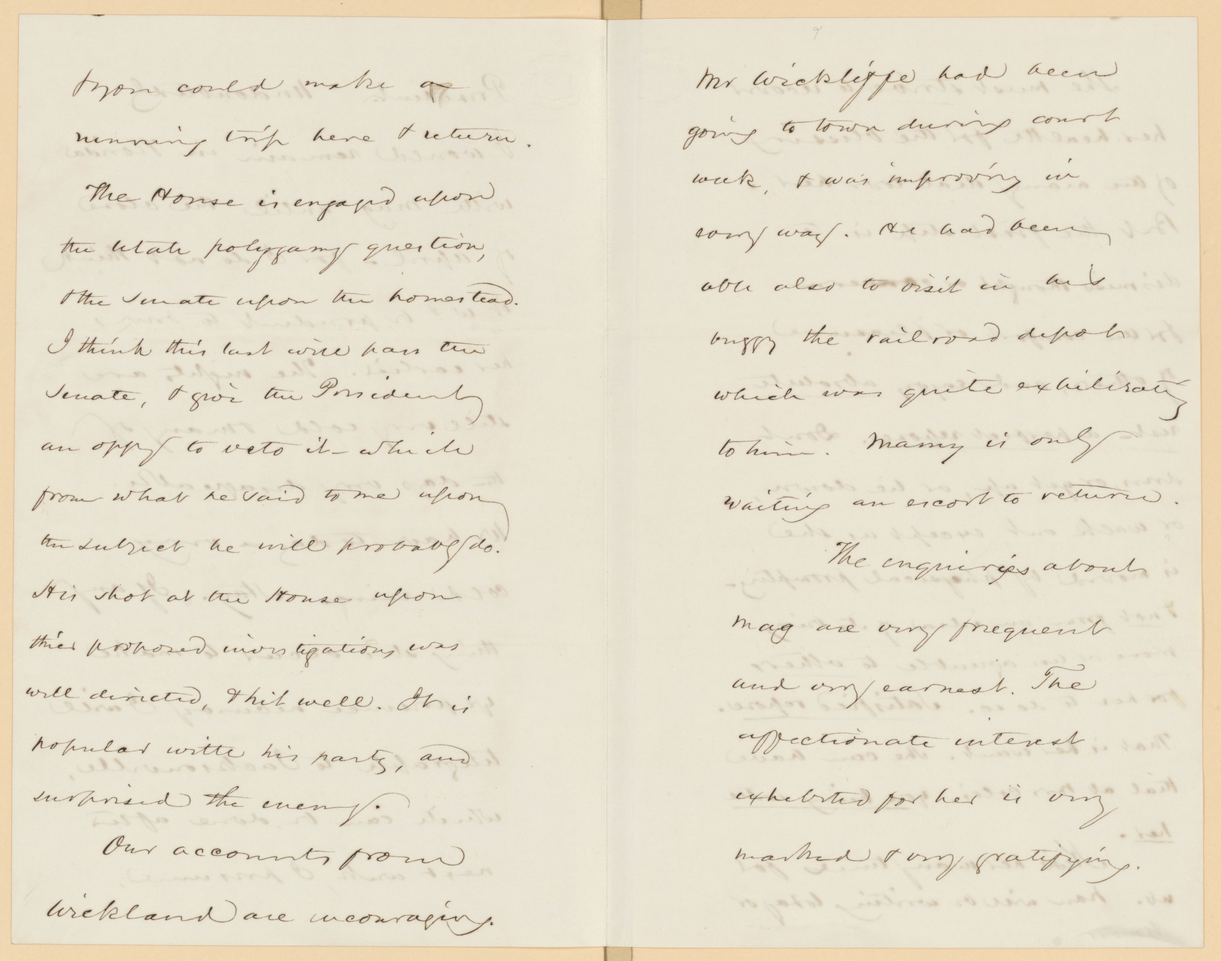 Scanned image of the current content page