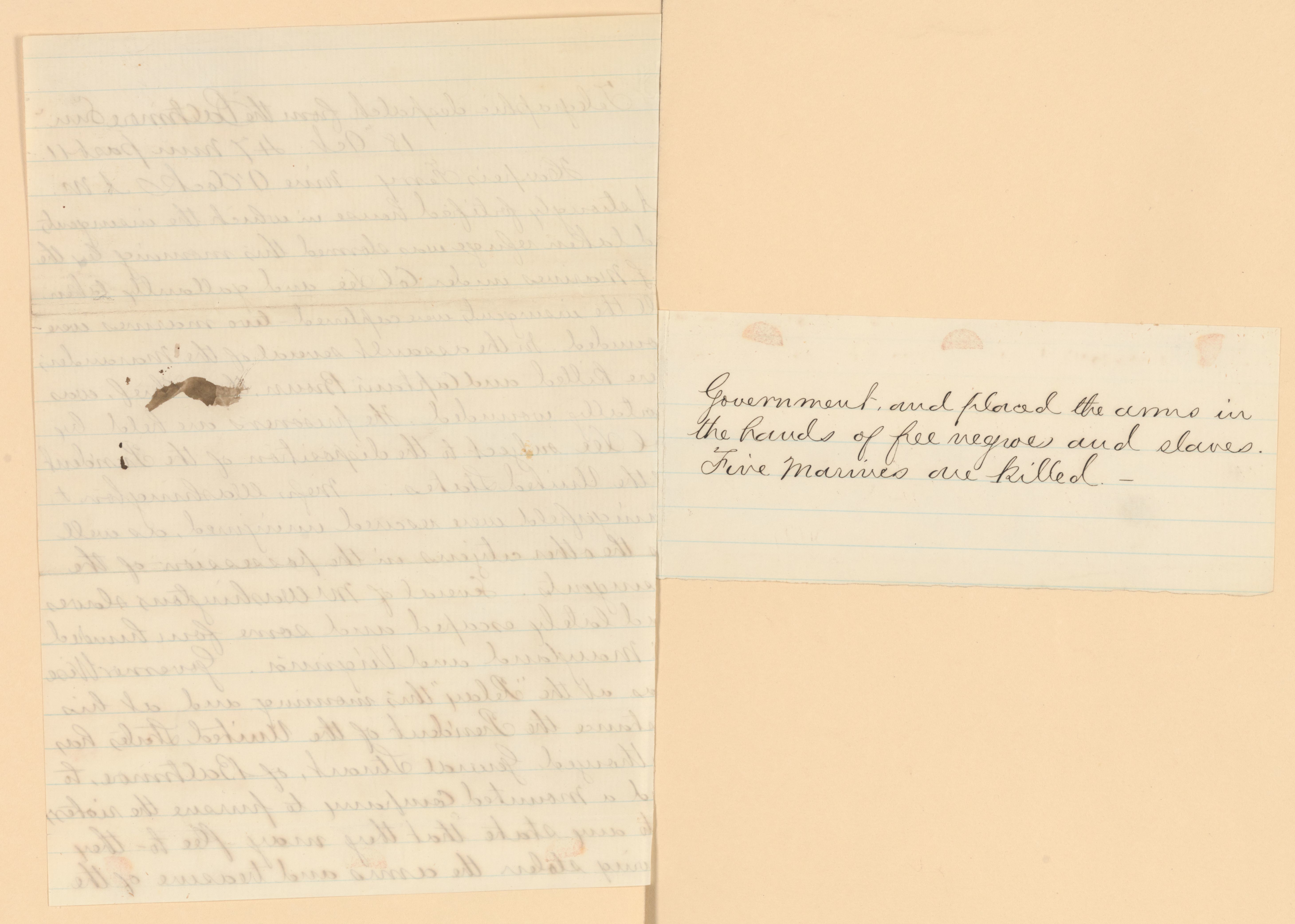 Scanned image of the current content page