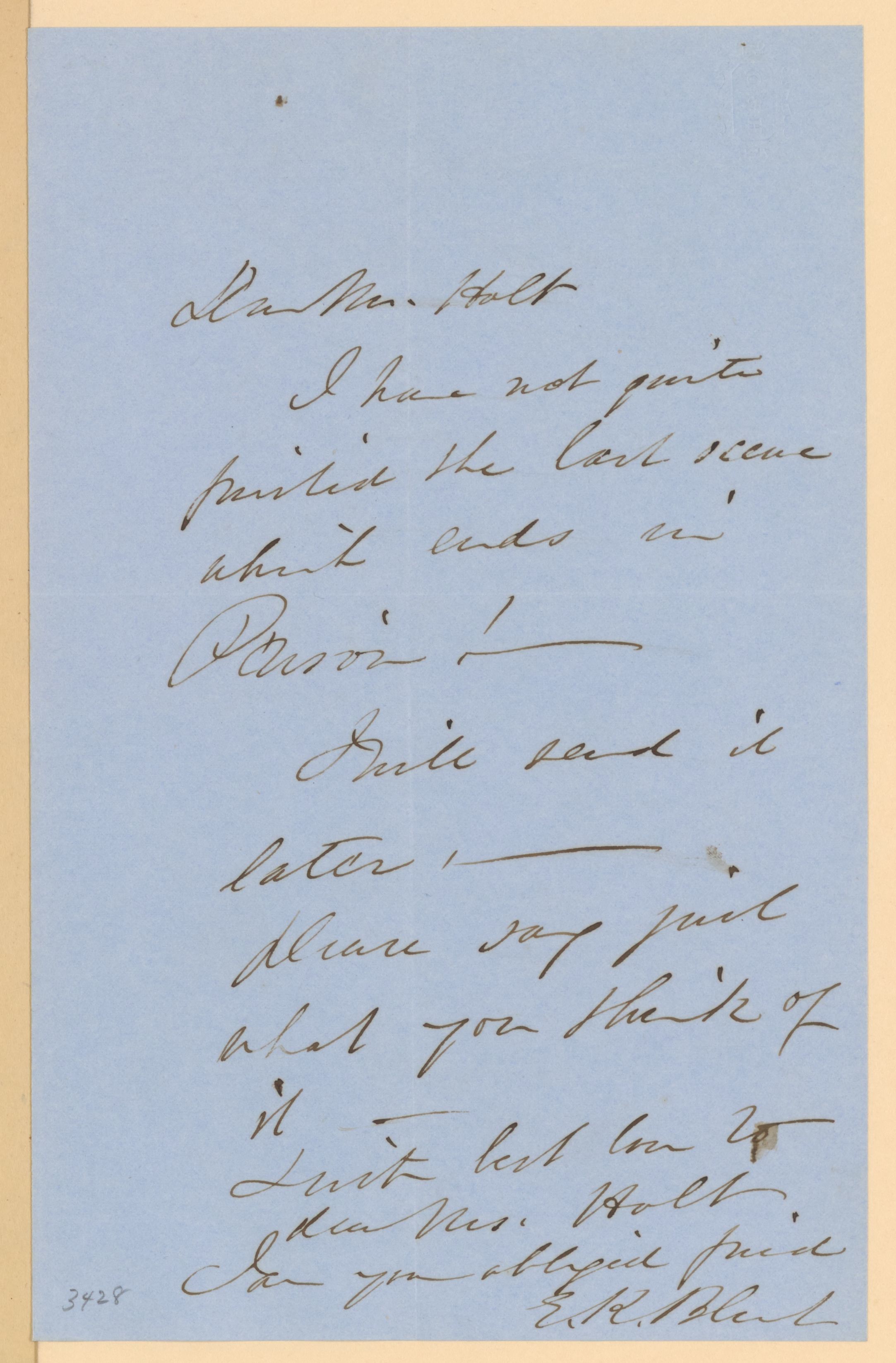 Scanned image of the current content page