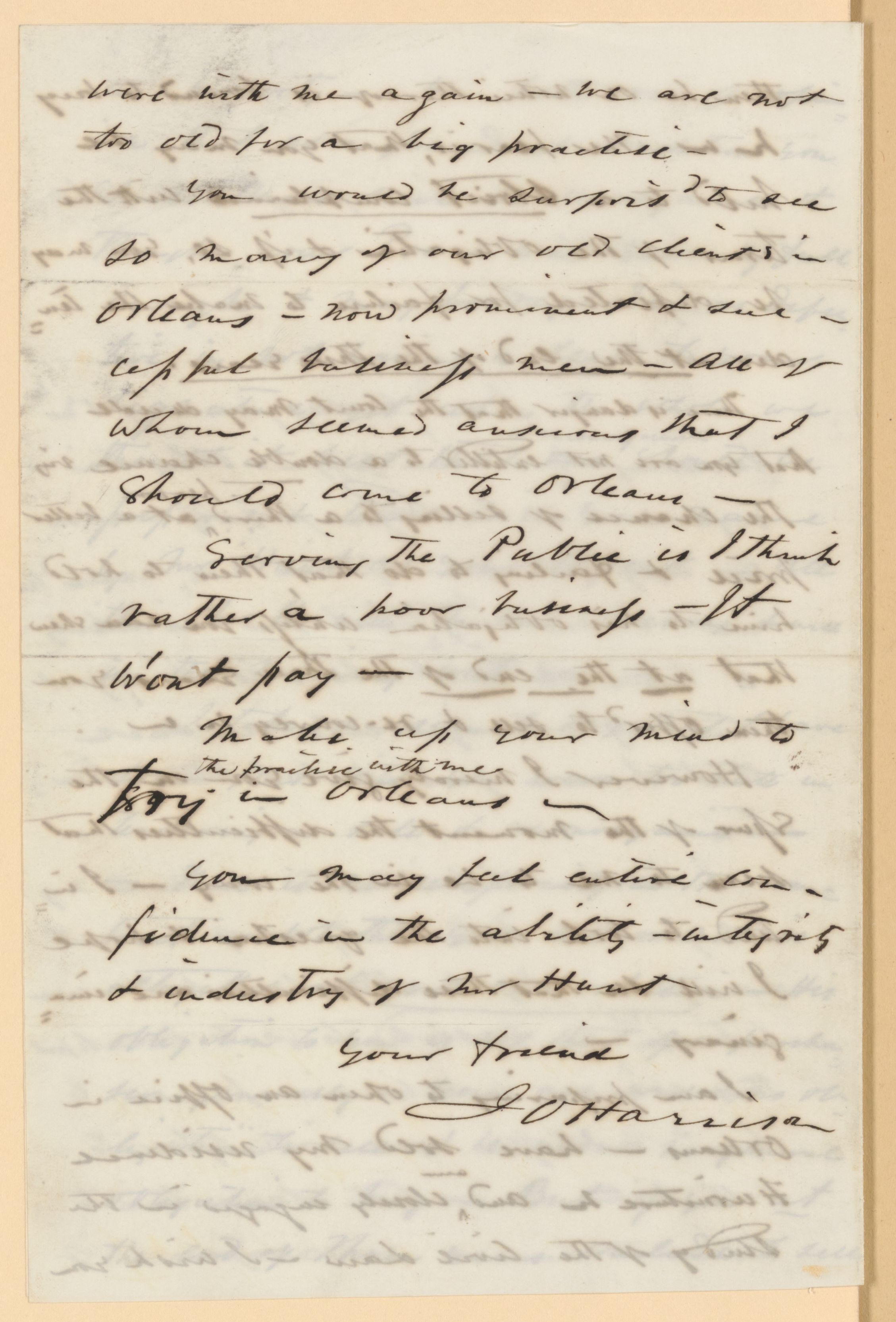 Scanned image of the current content page