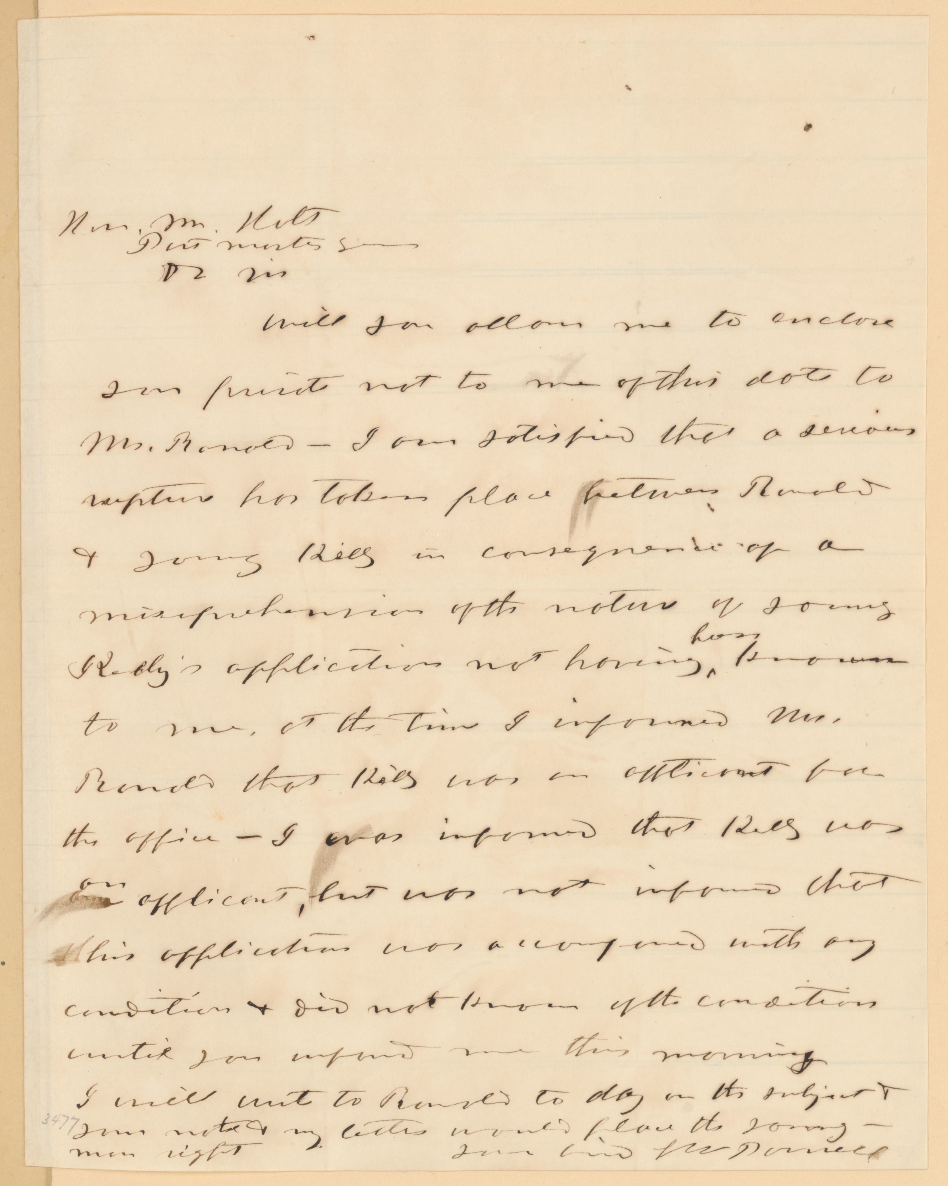 Scanned image of the current content page