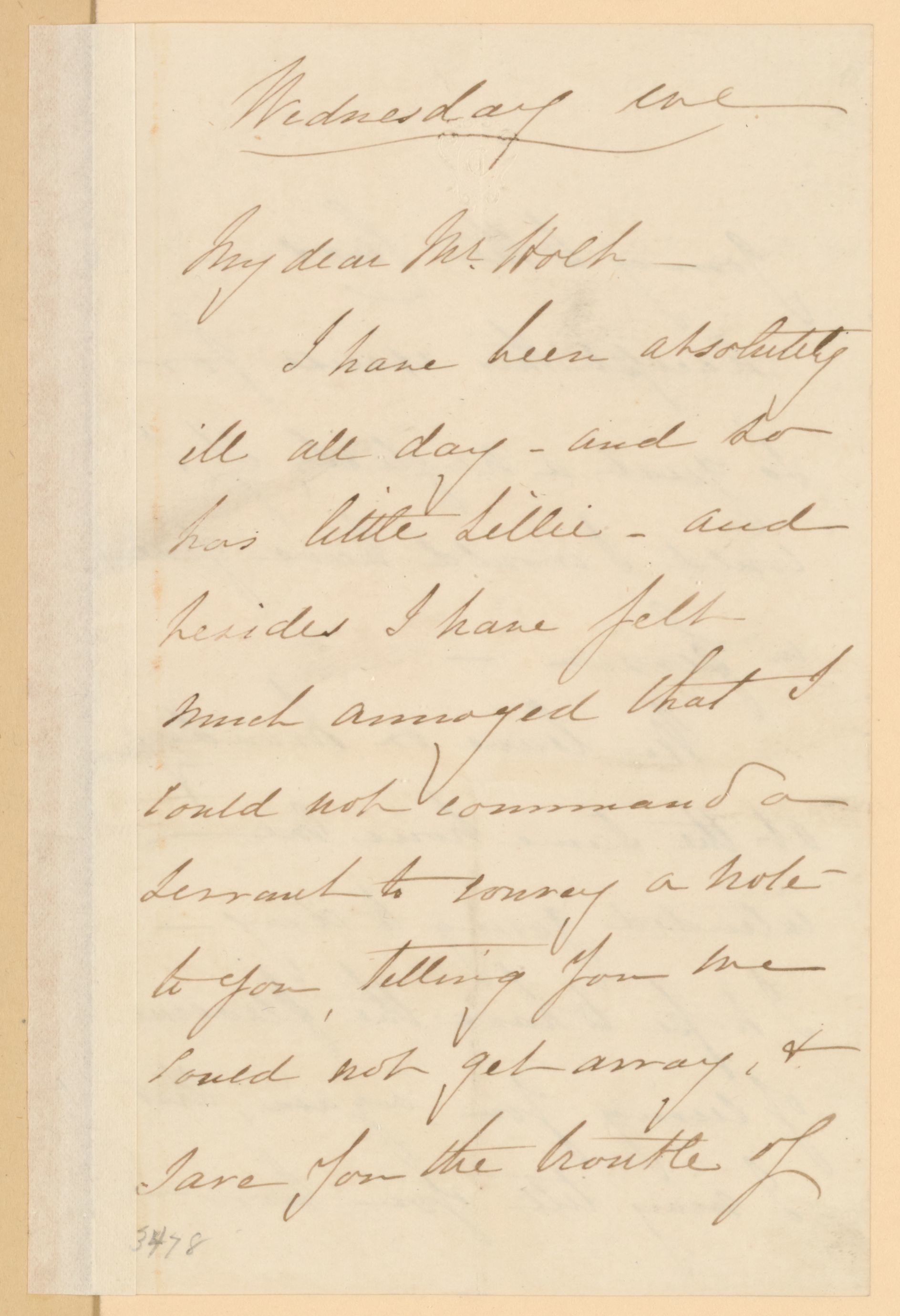 Scanned image of the current content page