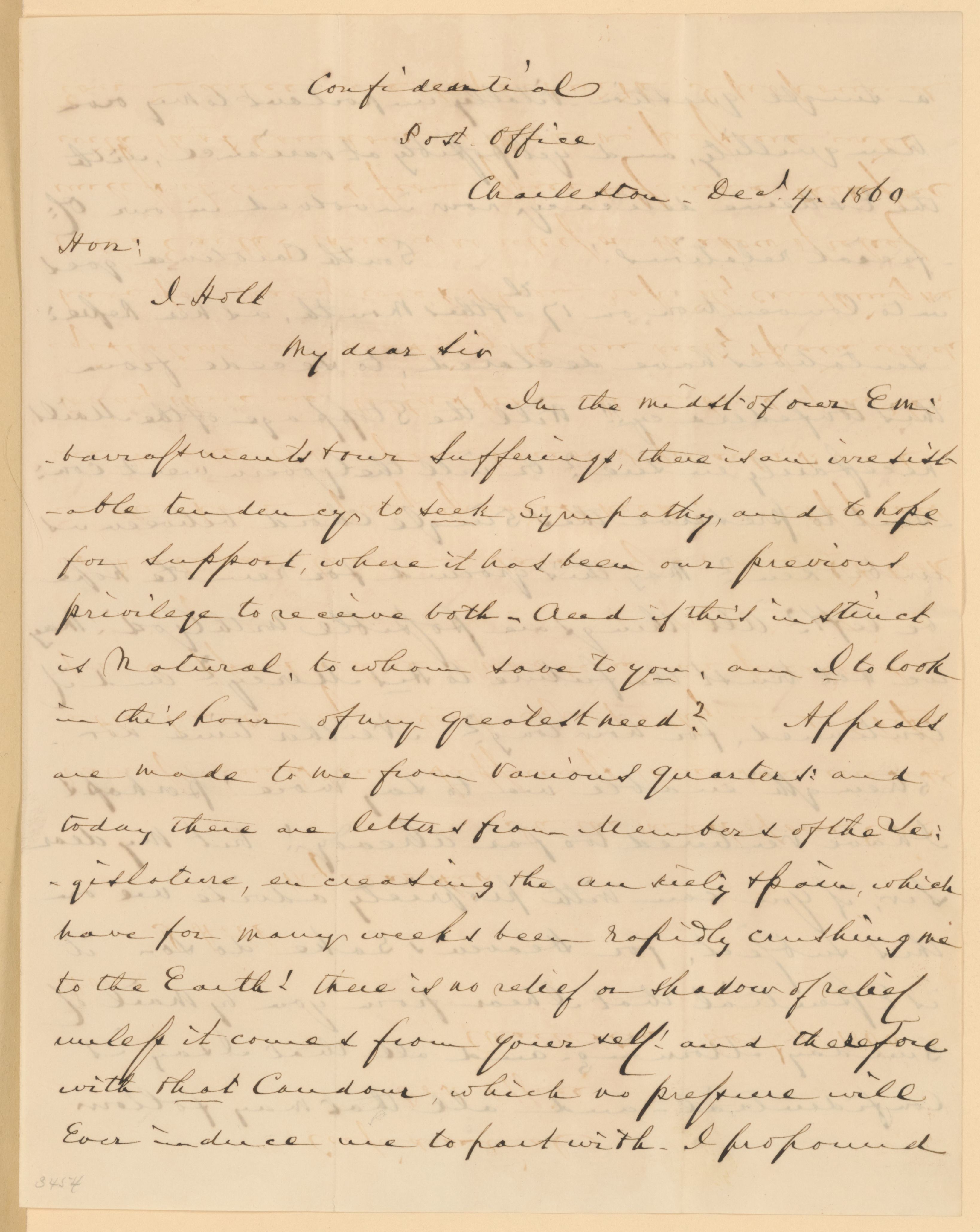 Scanned image of the current content page