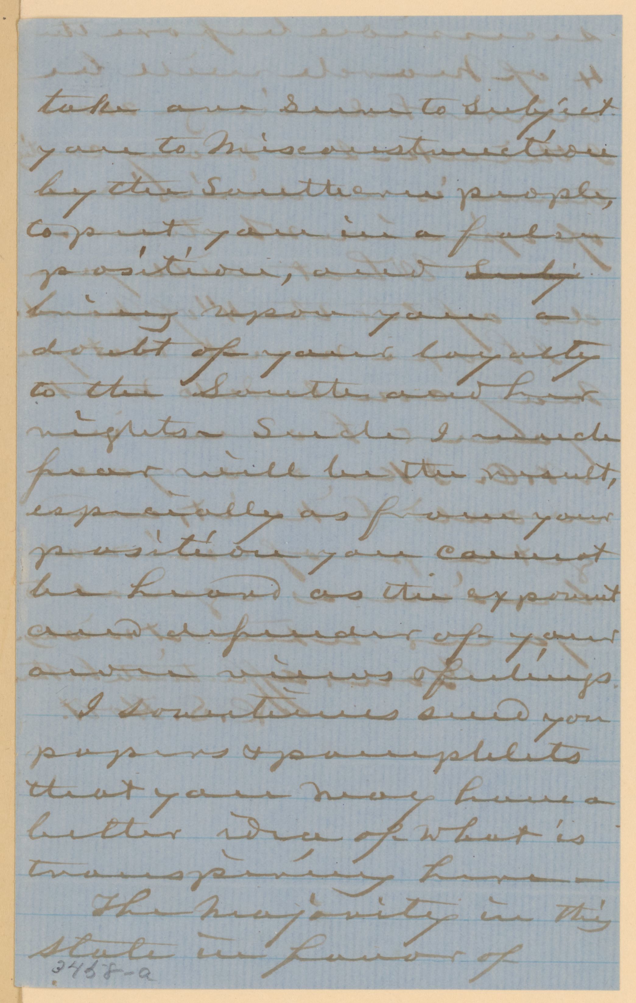 Scanned image of the current content page