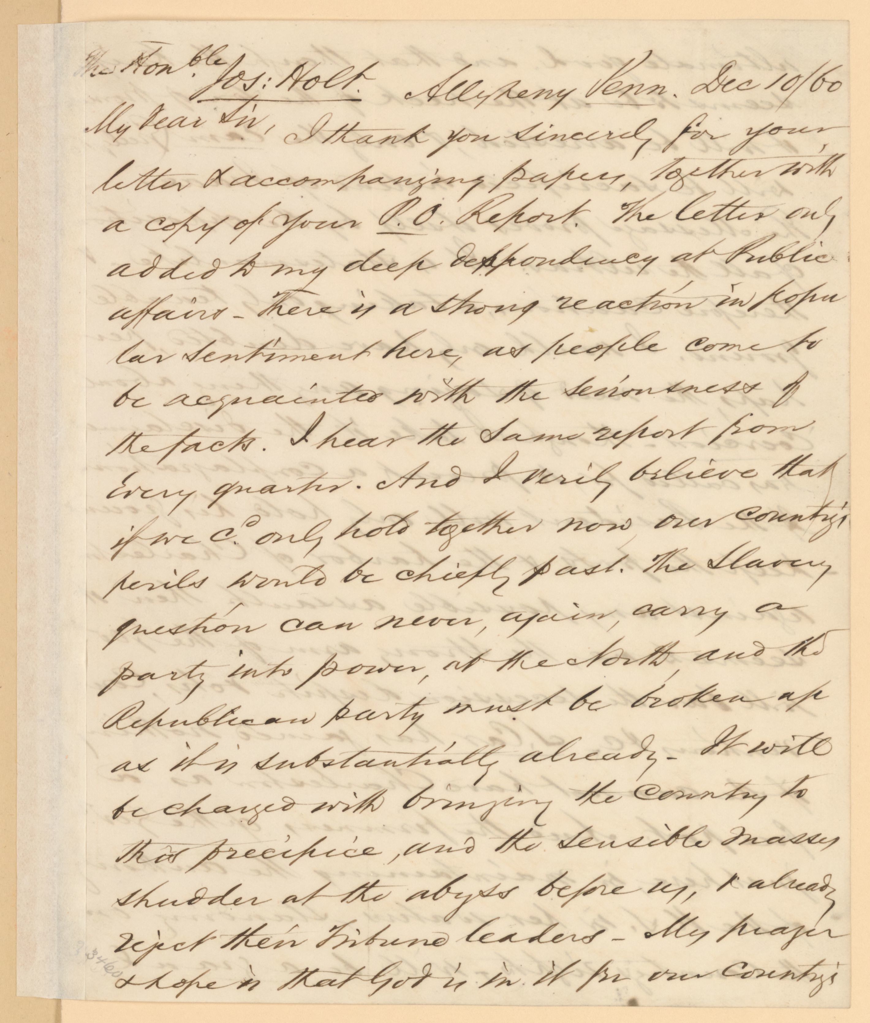 Scanned image of the current content page