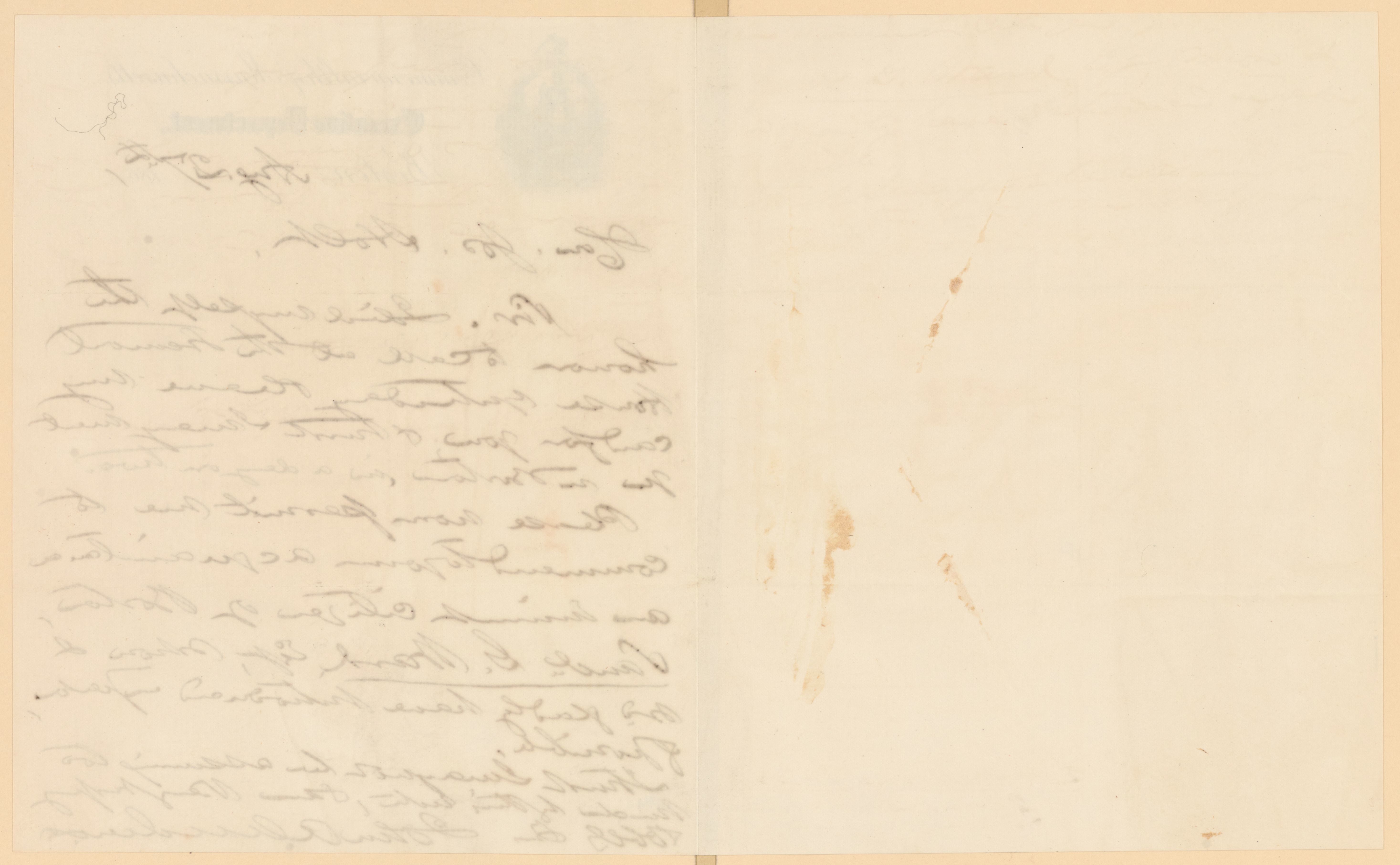Scanned image of the current content page