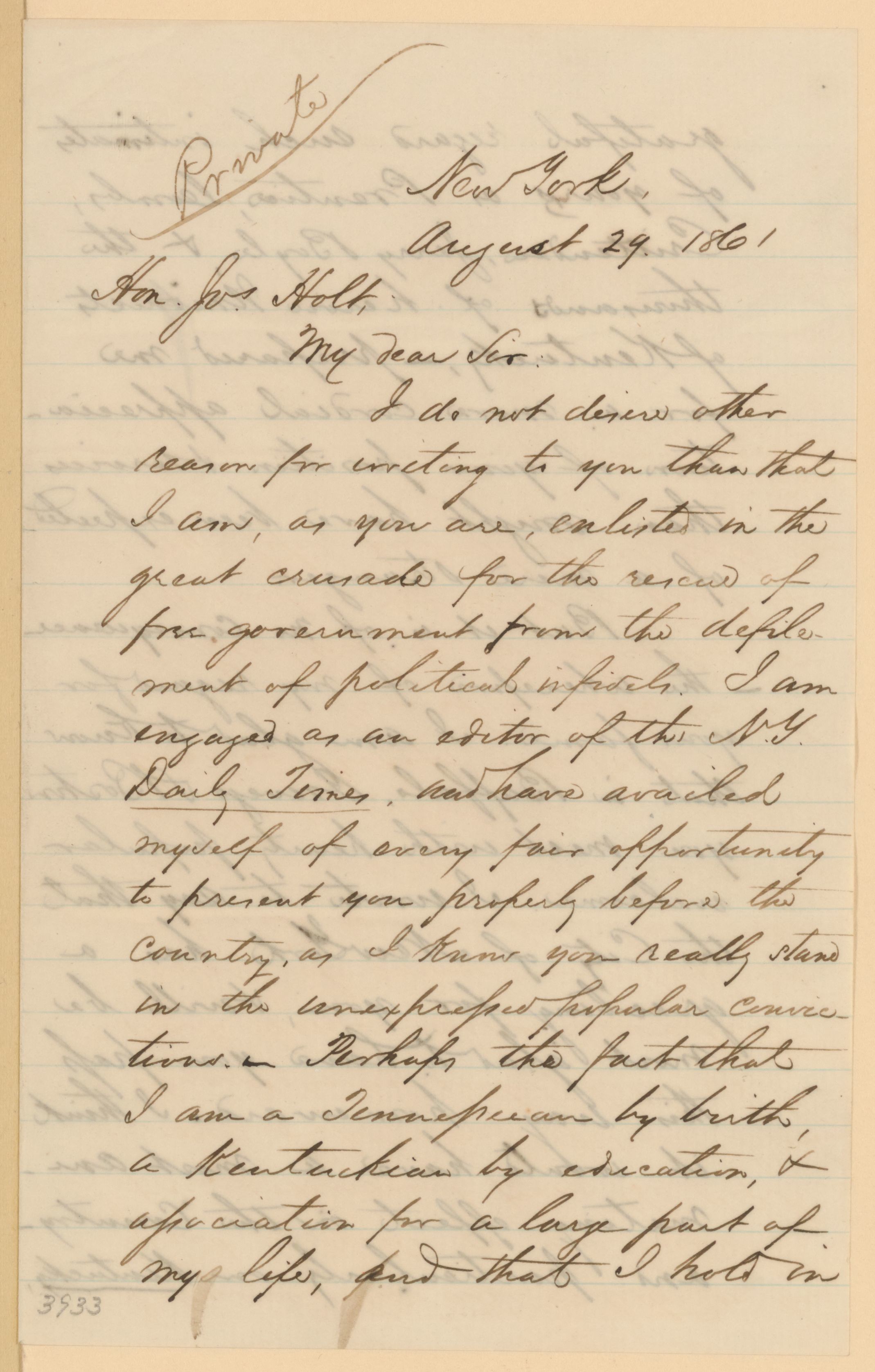 Scanned image of the current content page