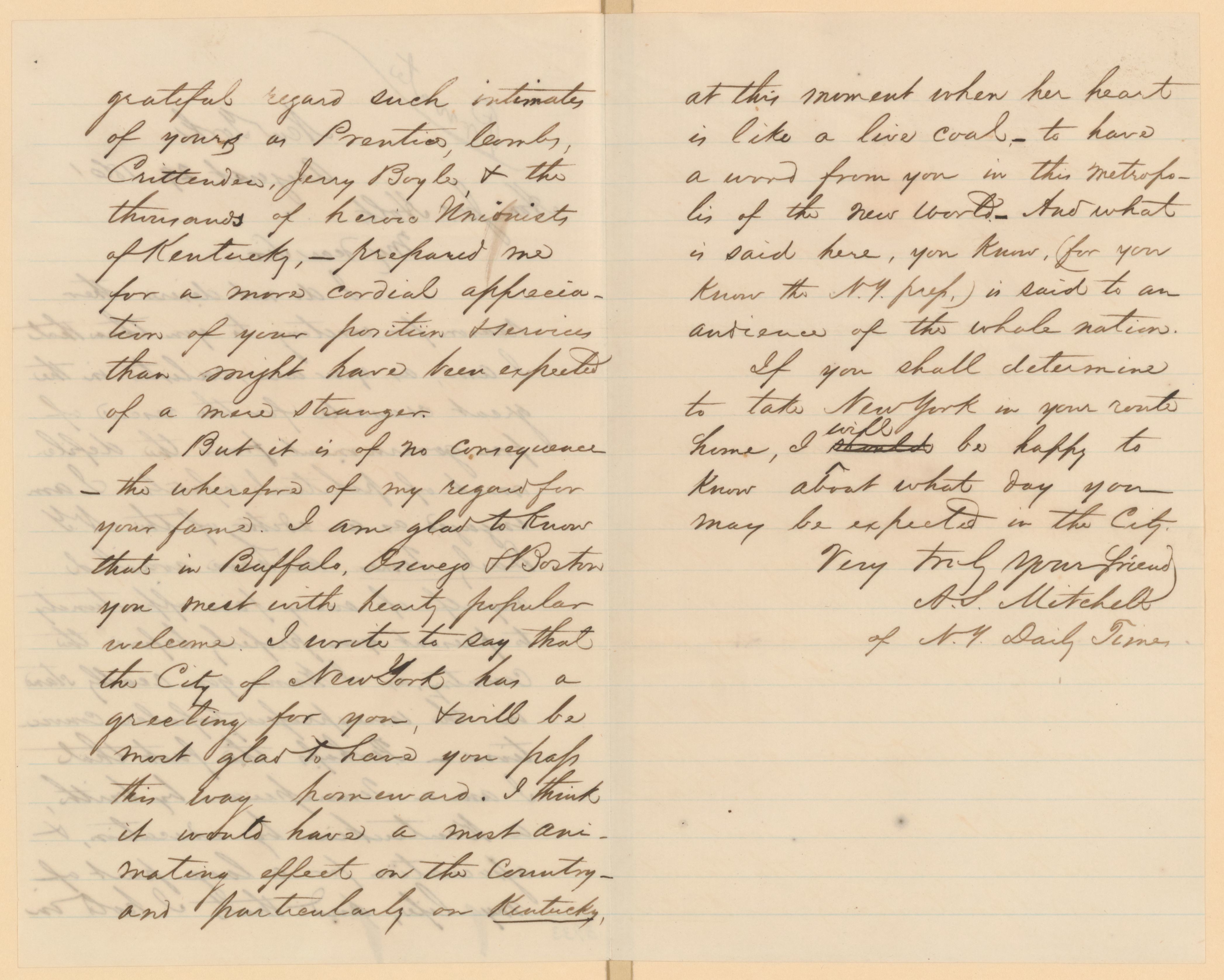 Scanned image of the current content page