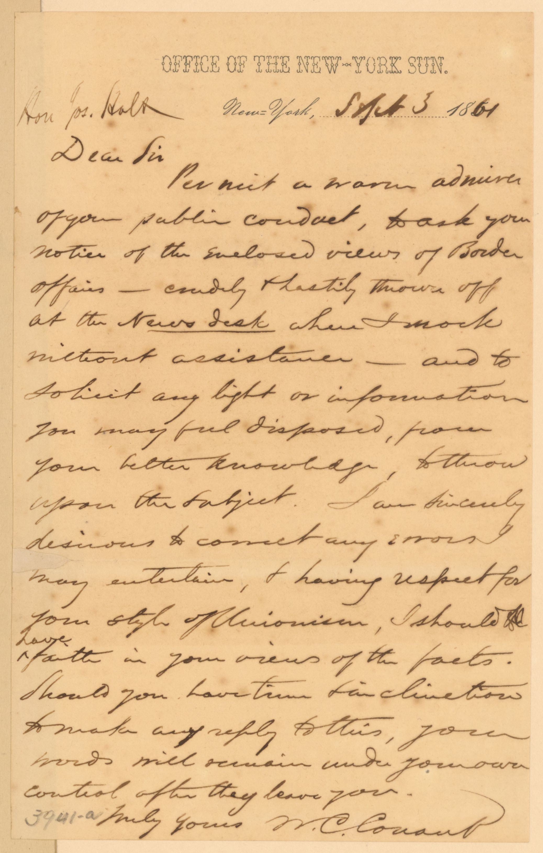 Scanned image of the current content page
