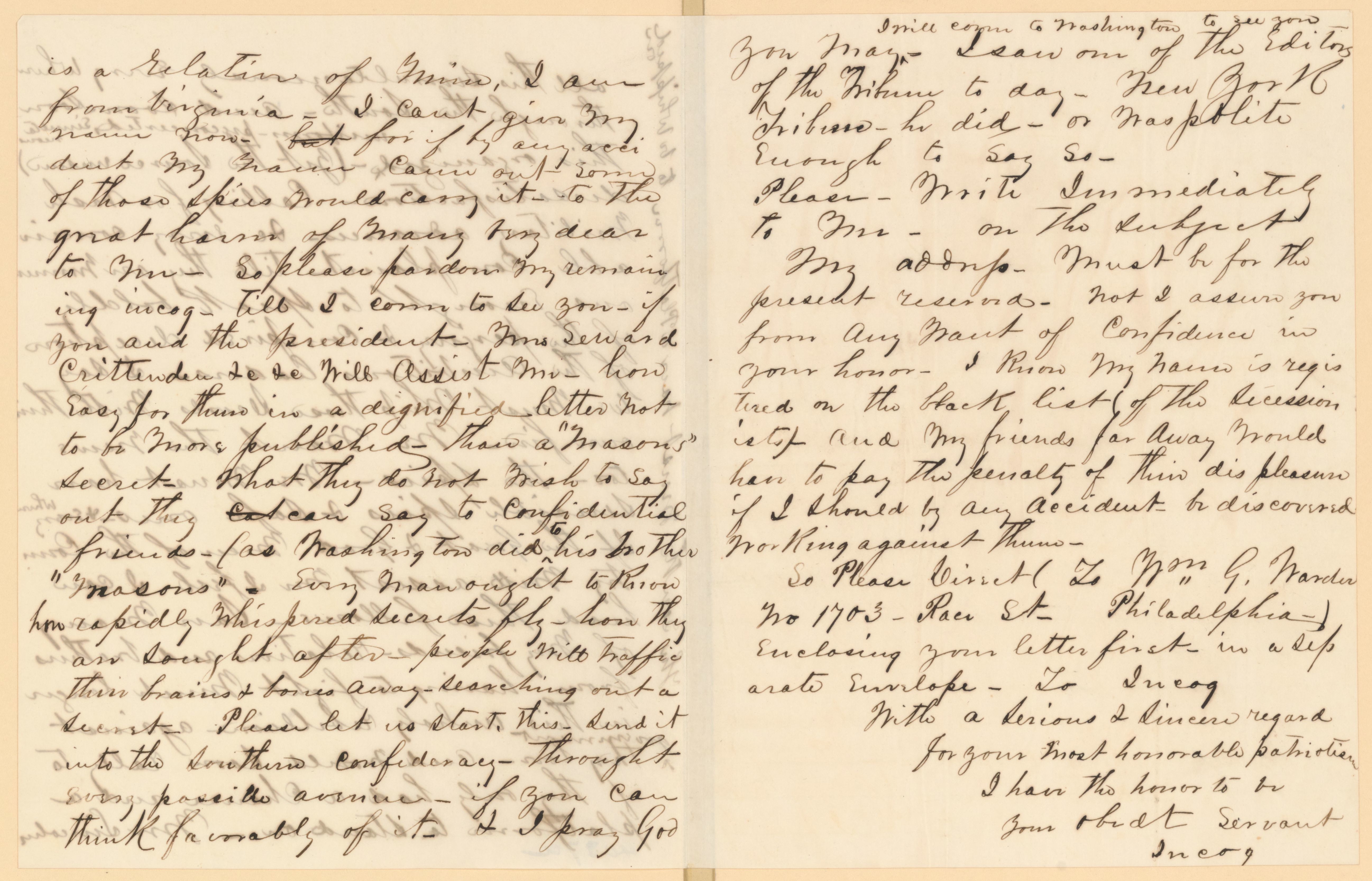 Scanned image of the current content page