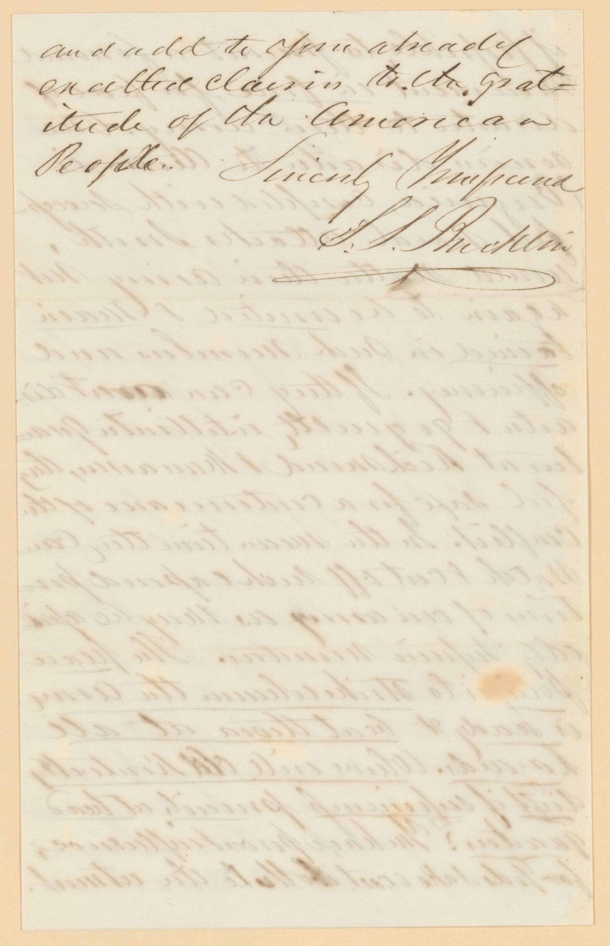 Scanned image of the current content page